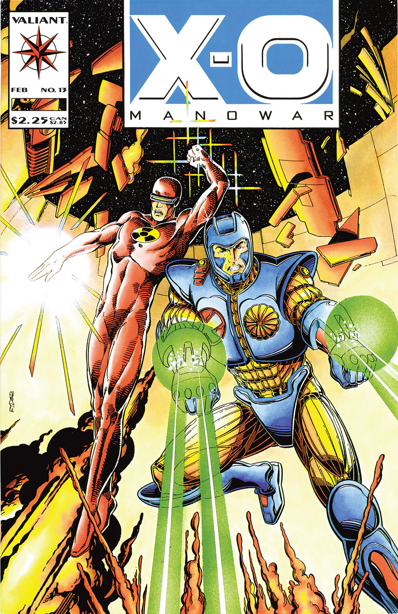Read online X-O Manowar (1992) comic -  Issue #13 - 1