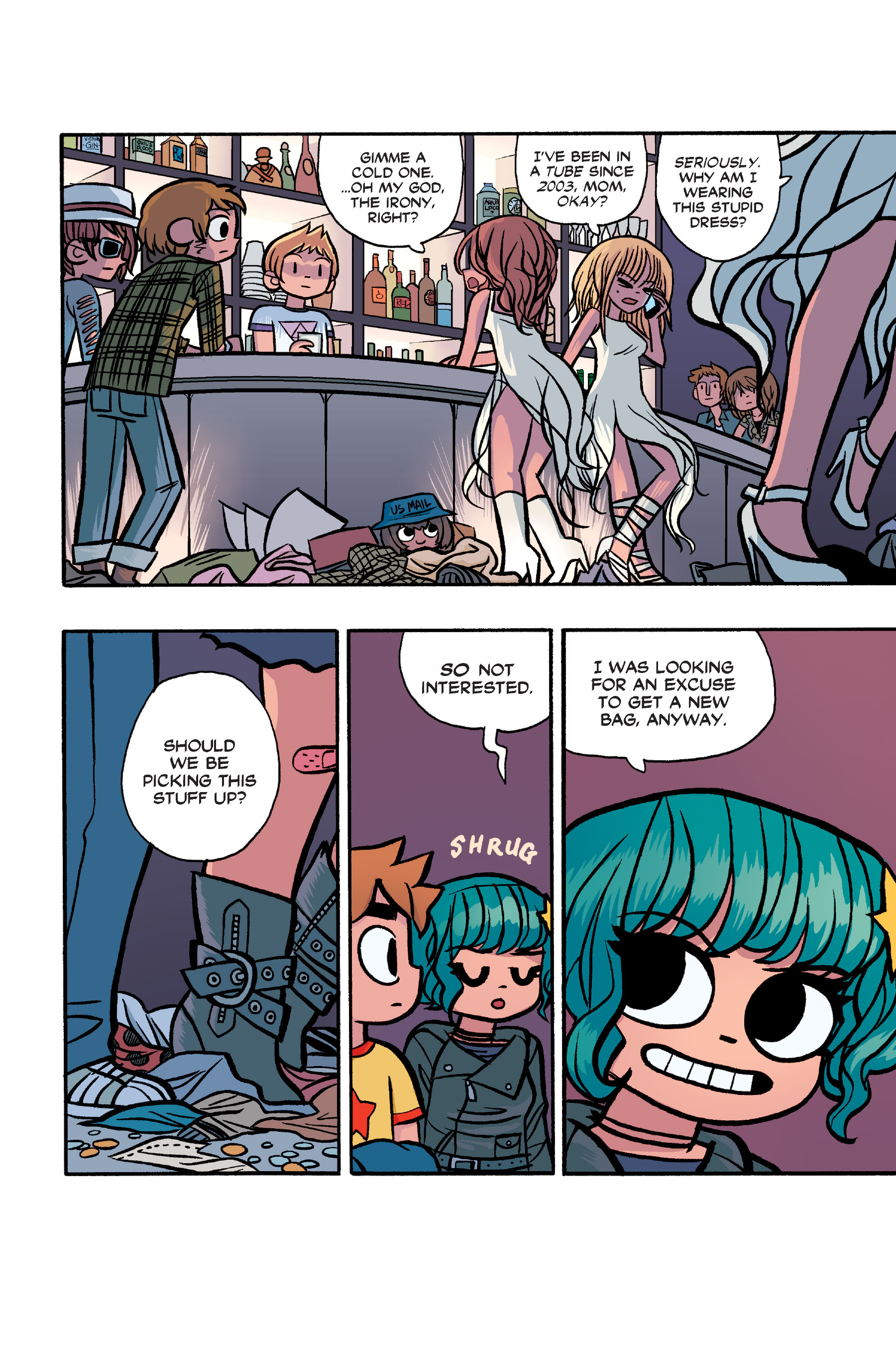 Read online Scott Pilgrim comic -  Issue #6 - 217