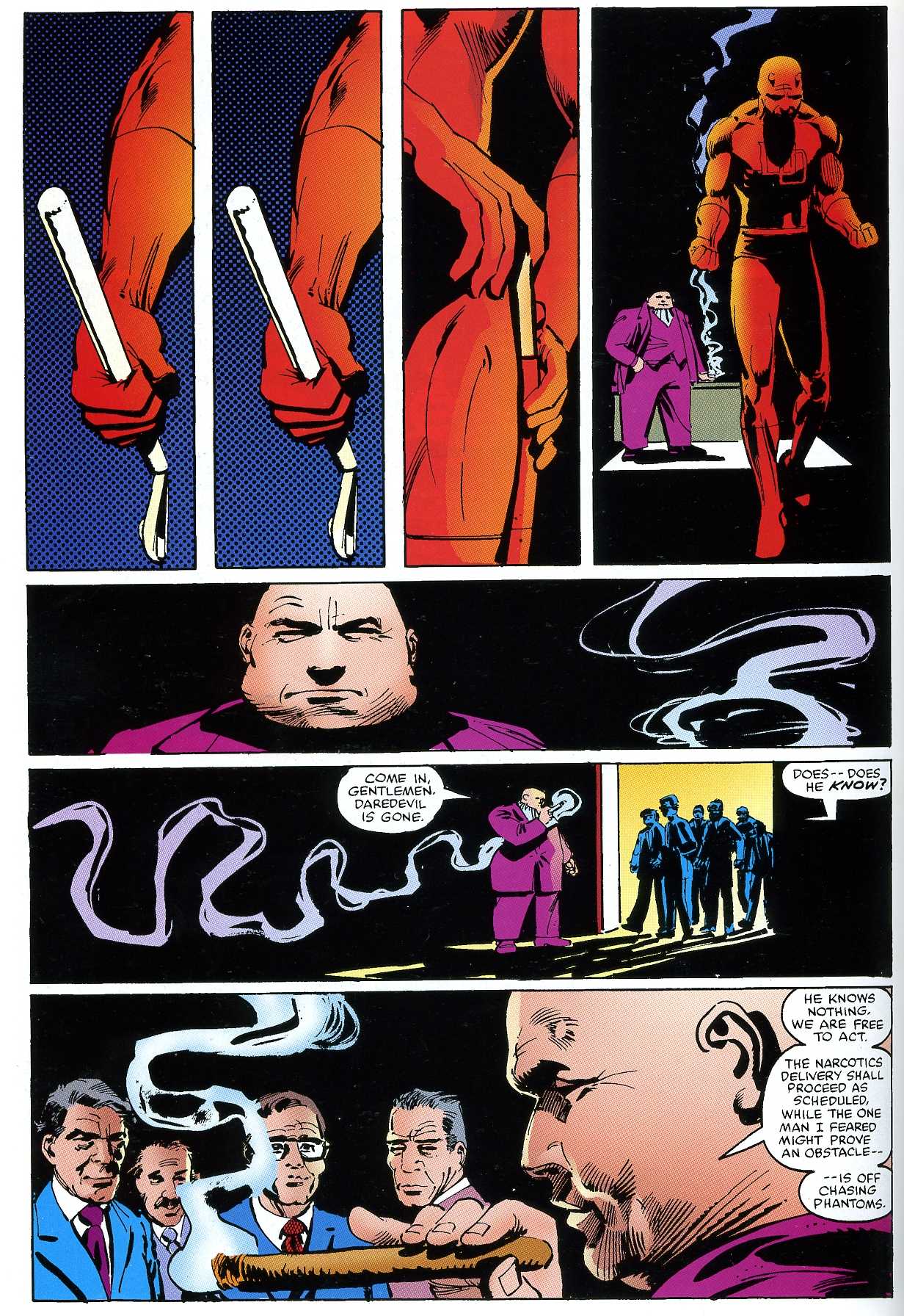 Read online Daredevil Visionaries: Frank Miller comic -  Issue # TPB 2 - 350