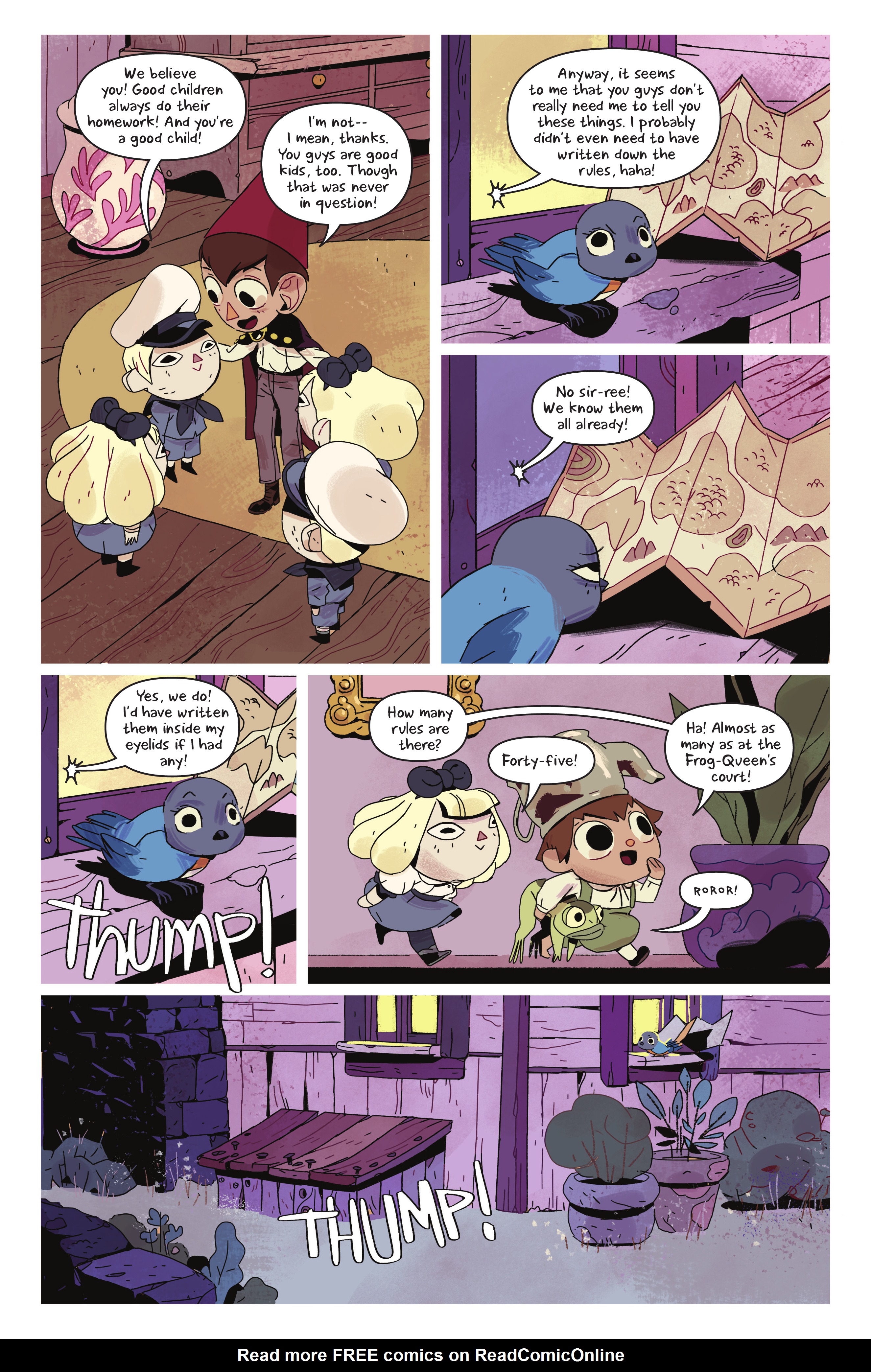 Read online Over the Garden Wall: Hollow Town comic -  Issue # TPB - 36