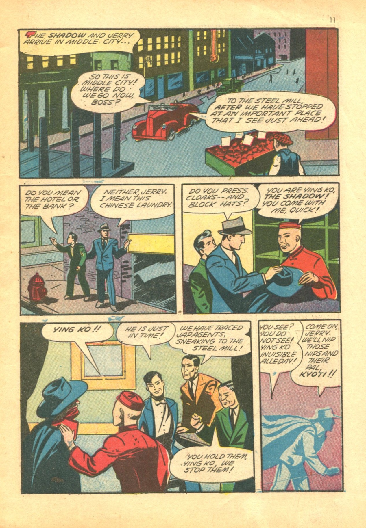 Read online Shadow Comics comic -  Issue #24 - 11