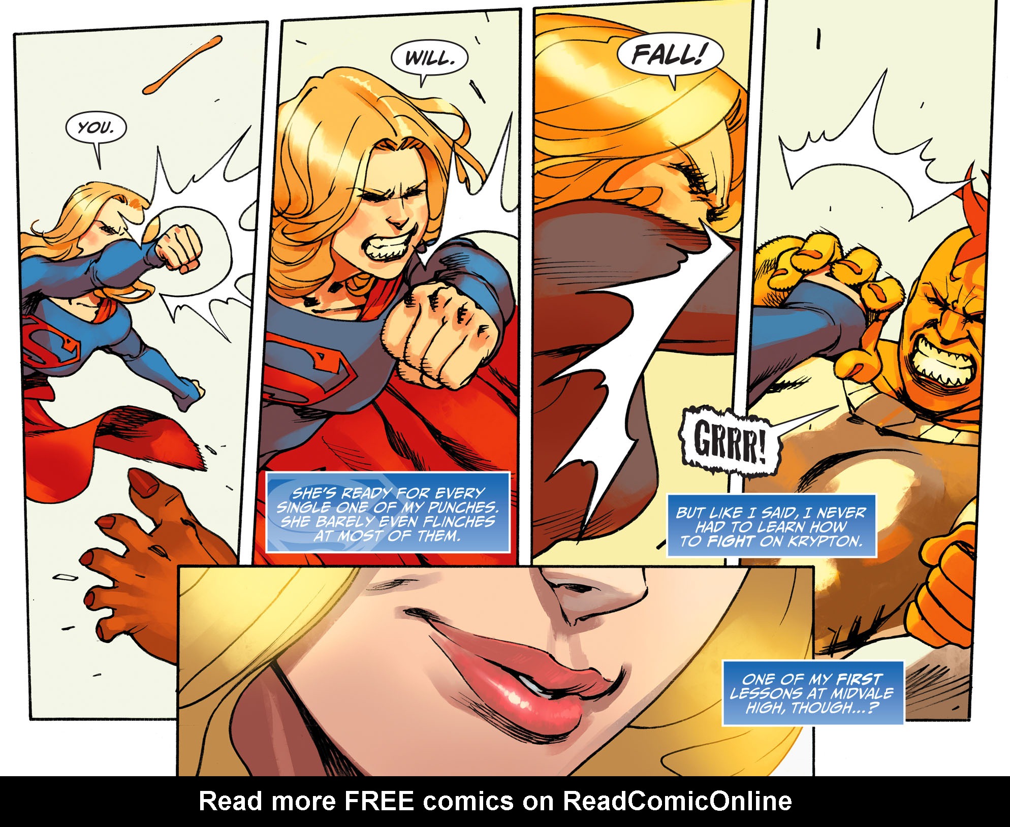 Read online Adventures of Supergirl comic -  Issue #1 - 17