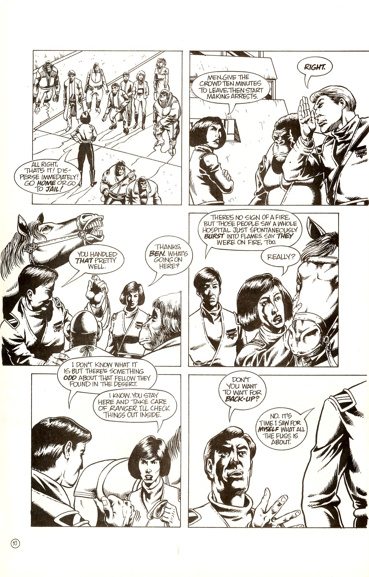 Read online Planet of the Apes: The Forbidden Zone comic -  Issue #2 - 14