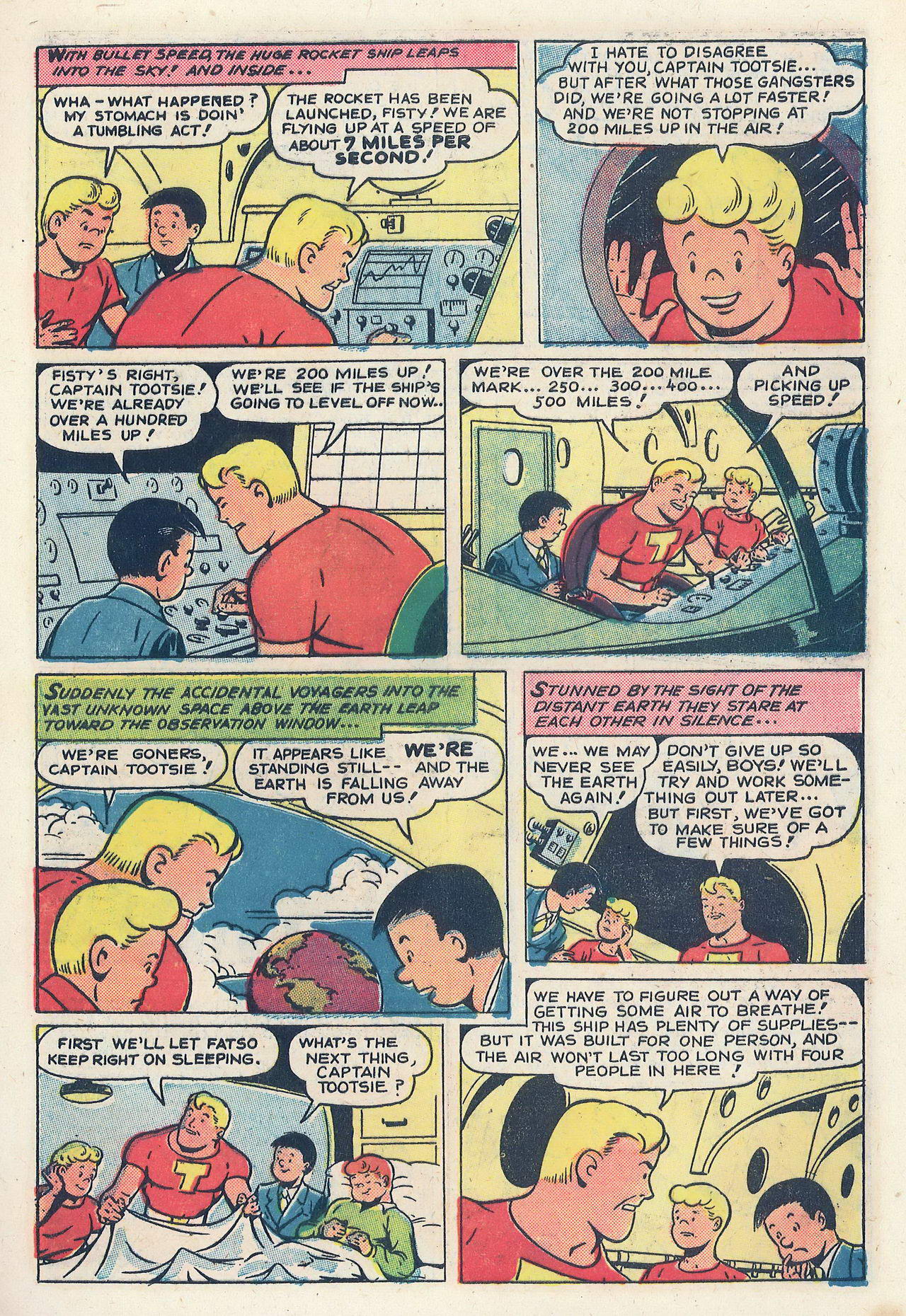 Read online Adventure of Captain Tootsie & the Space Legion comic -  Issue #1 - 9