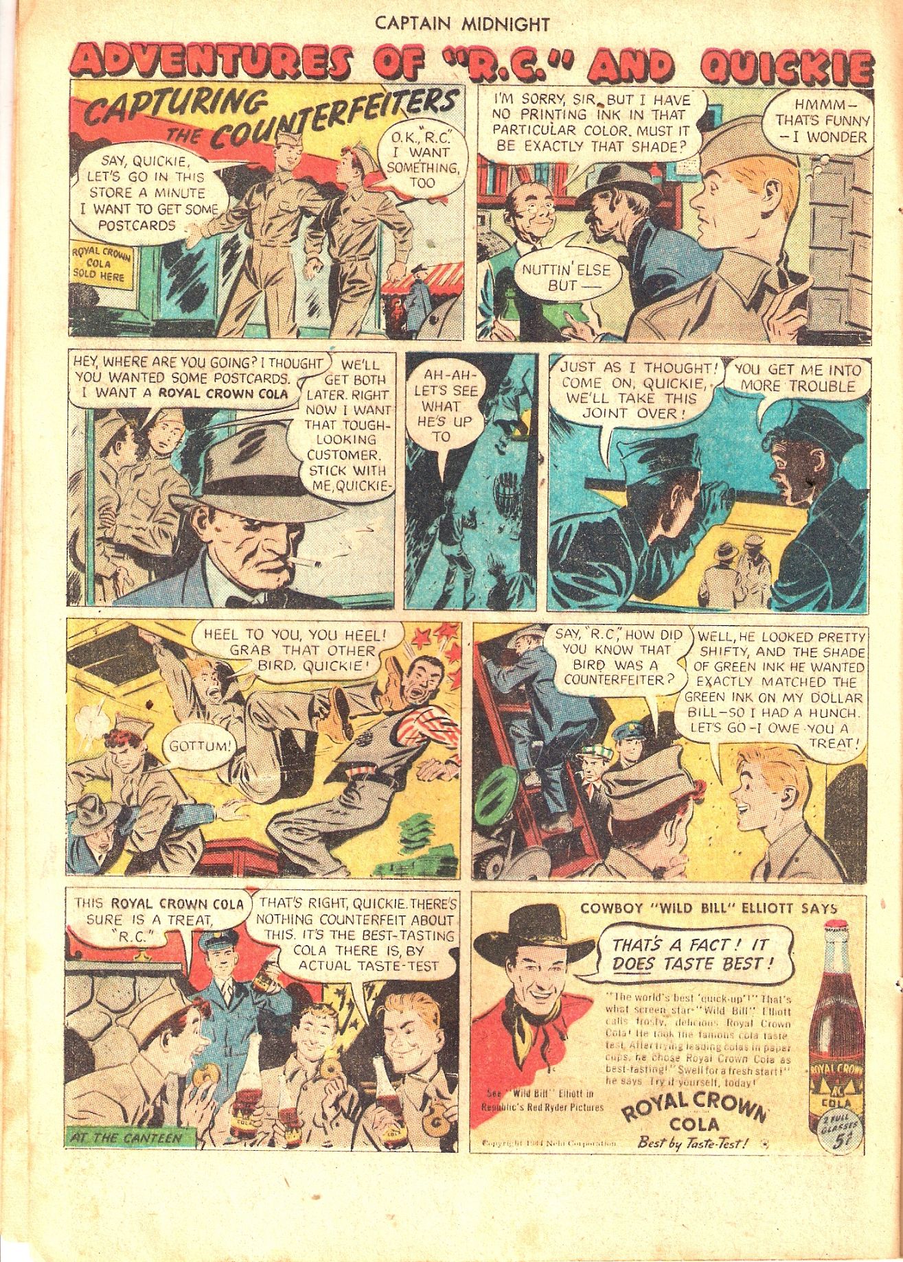 Read online Captain Midnight (1942) comic -  Issue #26 - 12