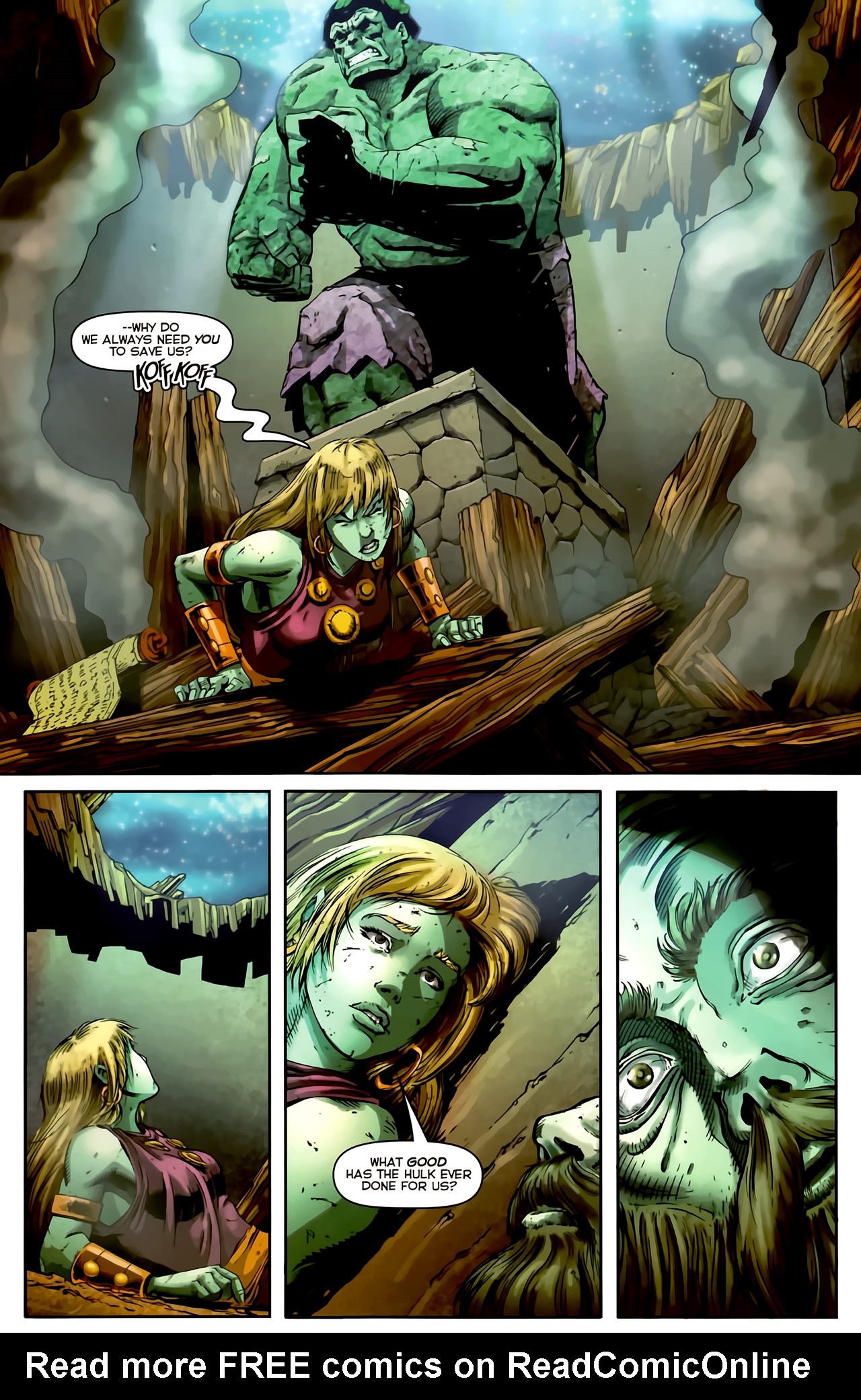 Read online Realm of Kings: Son of Hulk comic -  Issue #1 - 9