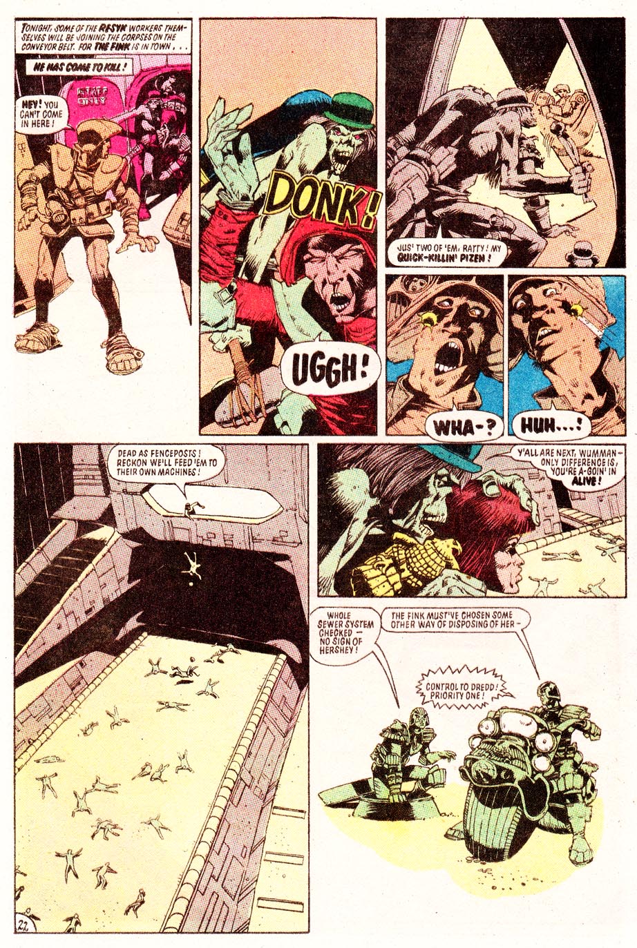 Read online Judge Dredd (1983) comic -  Issue #16 - 22