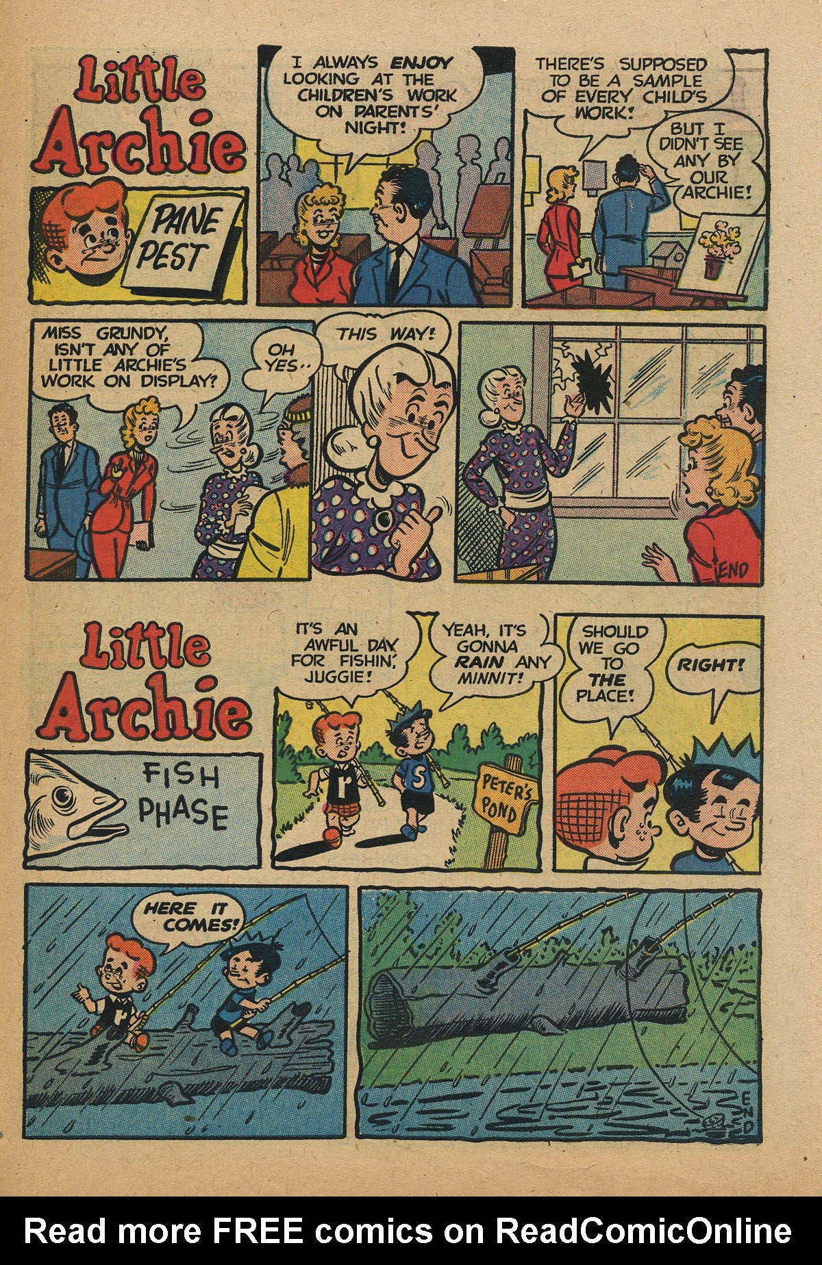 Read online Little Archie (1956) comic -  Issue #5 - 64