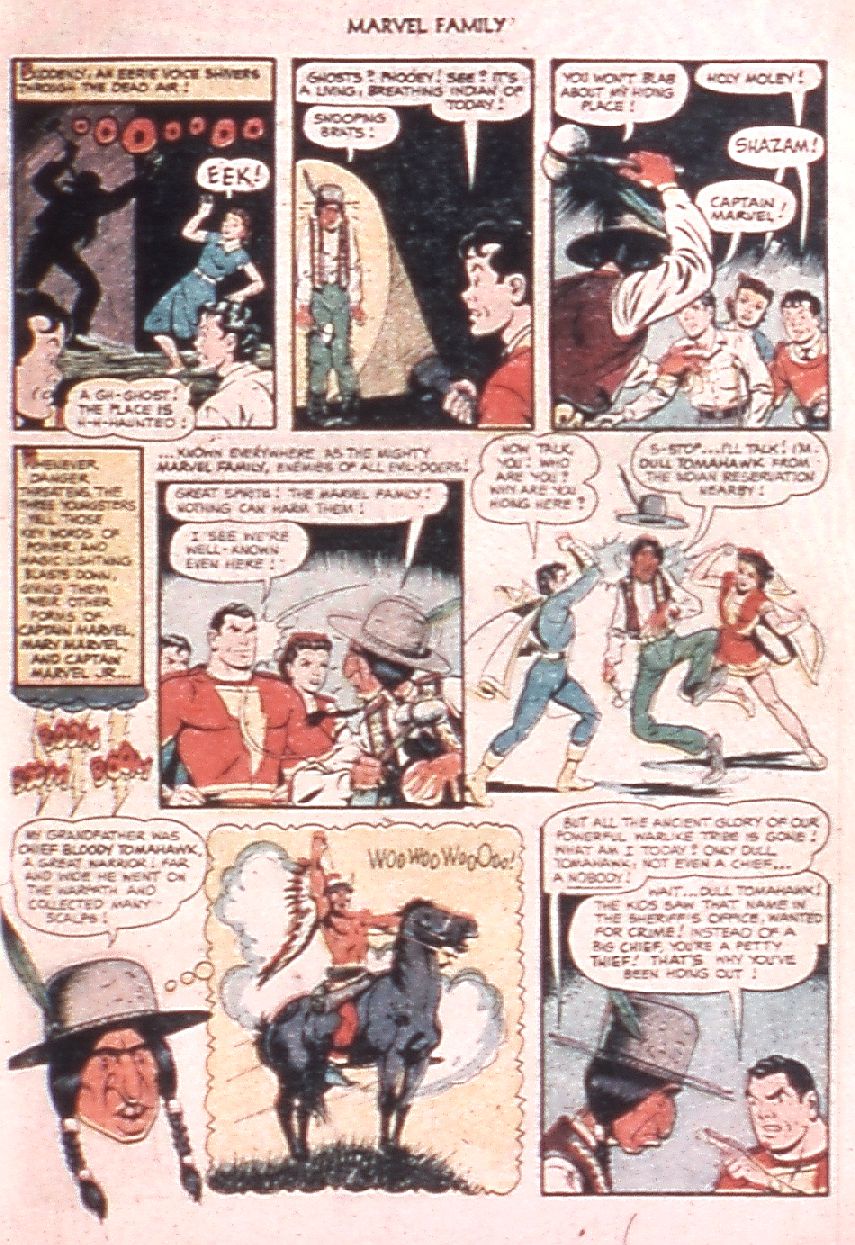Read online The Marvel Family comic -  Issue #83 - 19