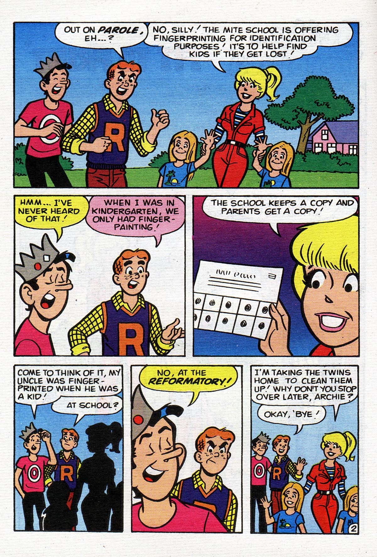 Read online Betty and Veronica Digest Magazine comic -  Issue #54 - 87