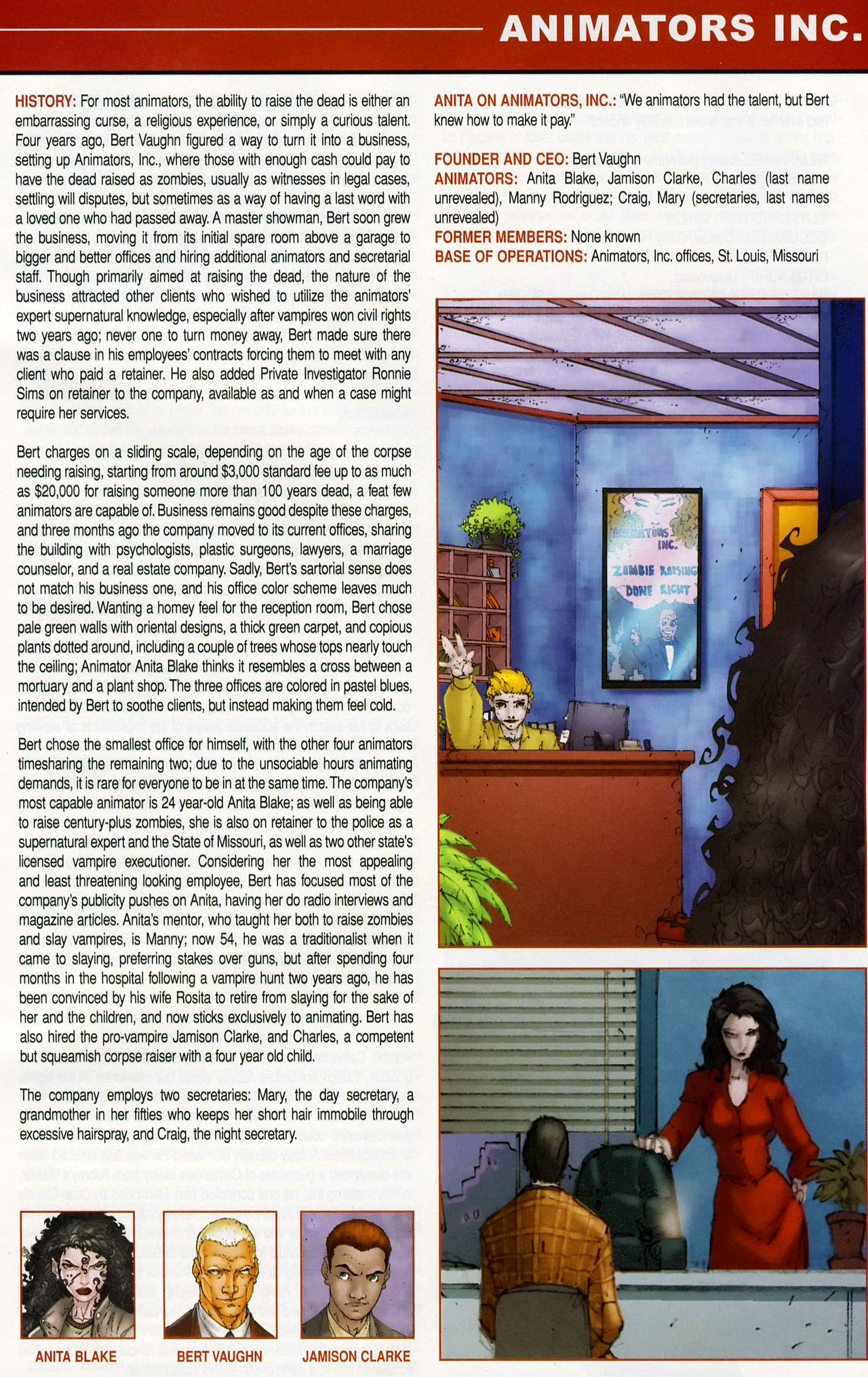 Read online Anita Blake, Vampire Hunter: Guilty Pleasures Handbook comic -  Issue #Anita Blake, Vampire Hunter: Guilty Pleasures Handbook Full - 5