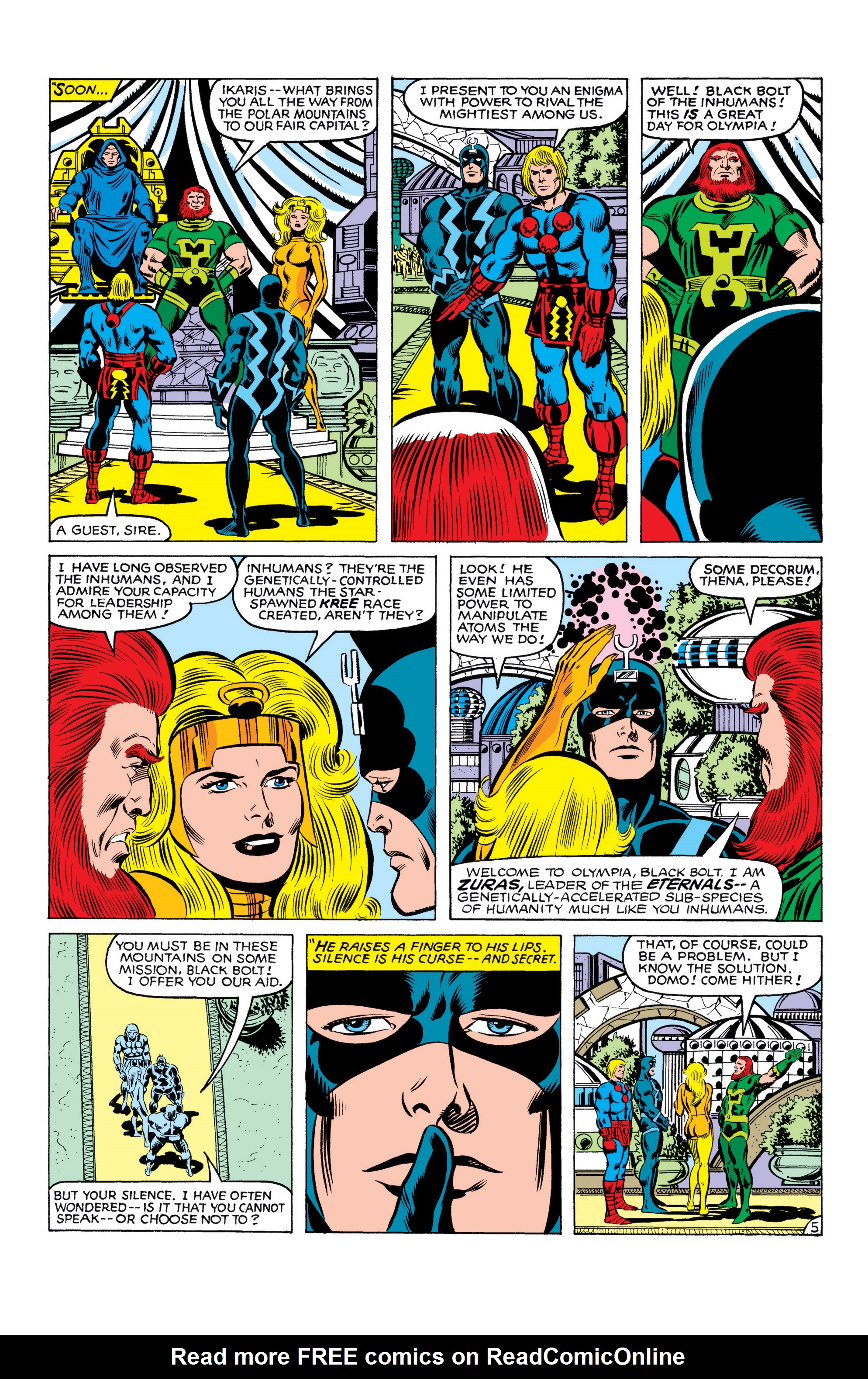 Read online Marvel Masterworks: The Inhumans comic -  Issue # TPB 2 (Part 3) - 86