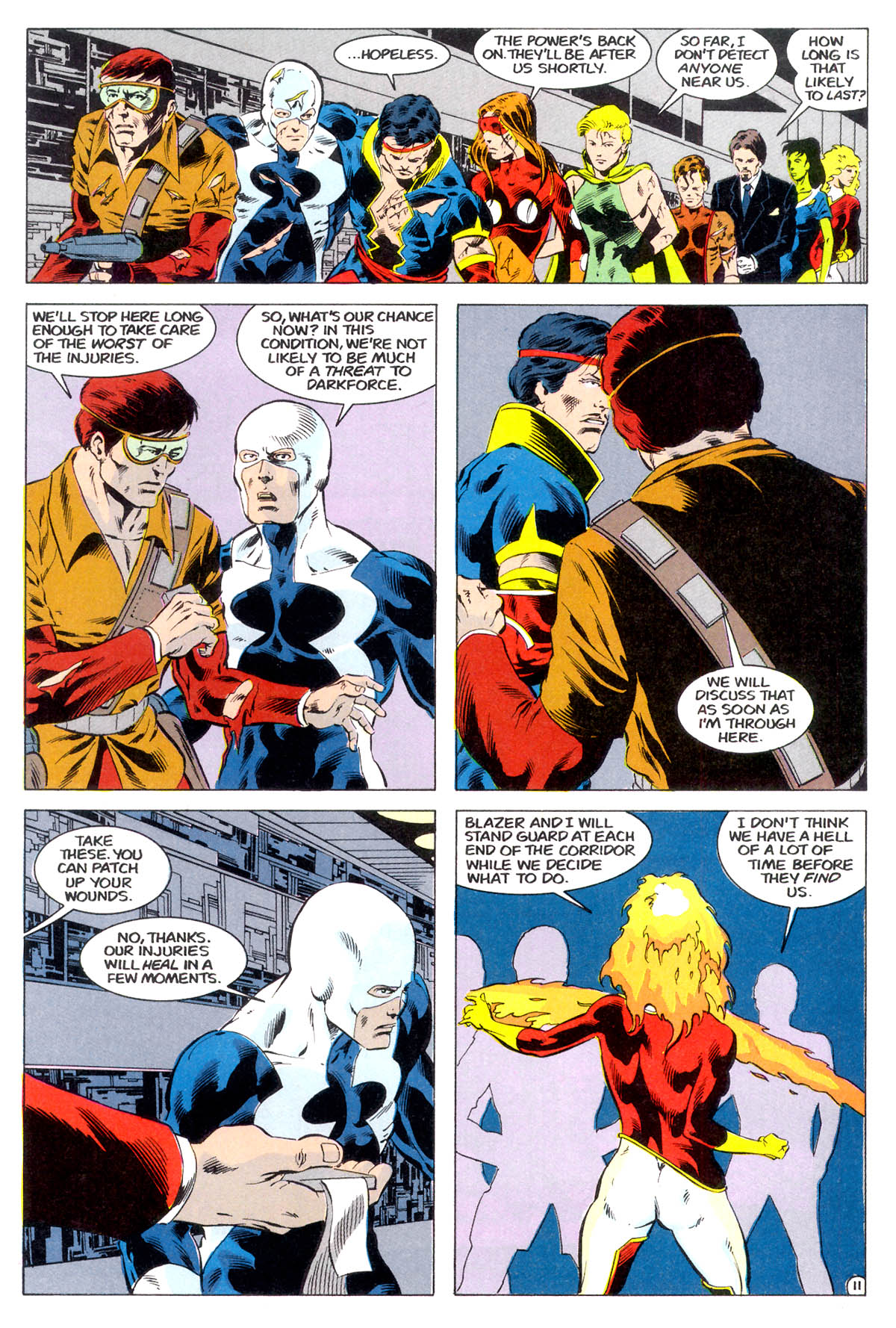 Read online Justice Machine featuring The Elementals comic -  Issue #4 - 13