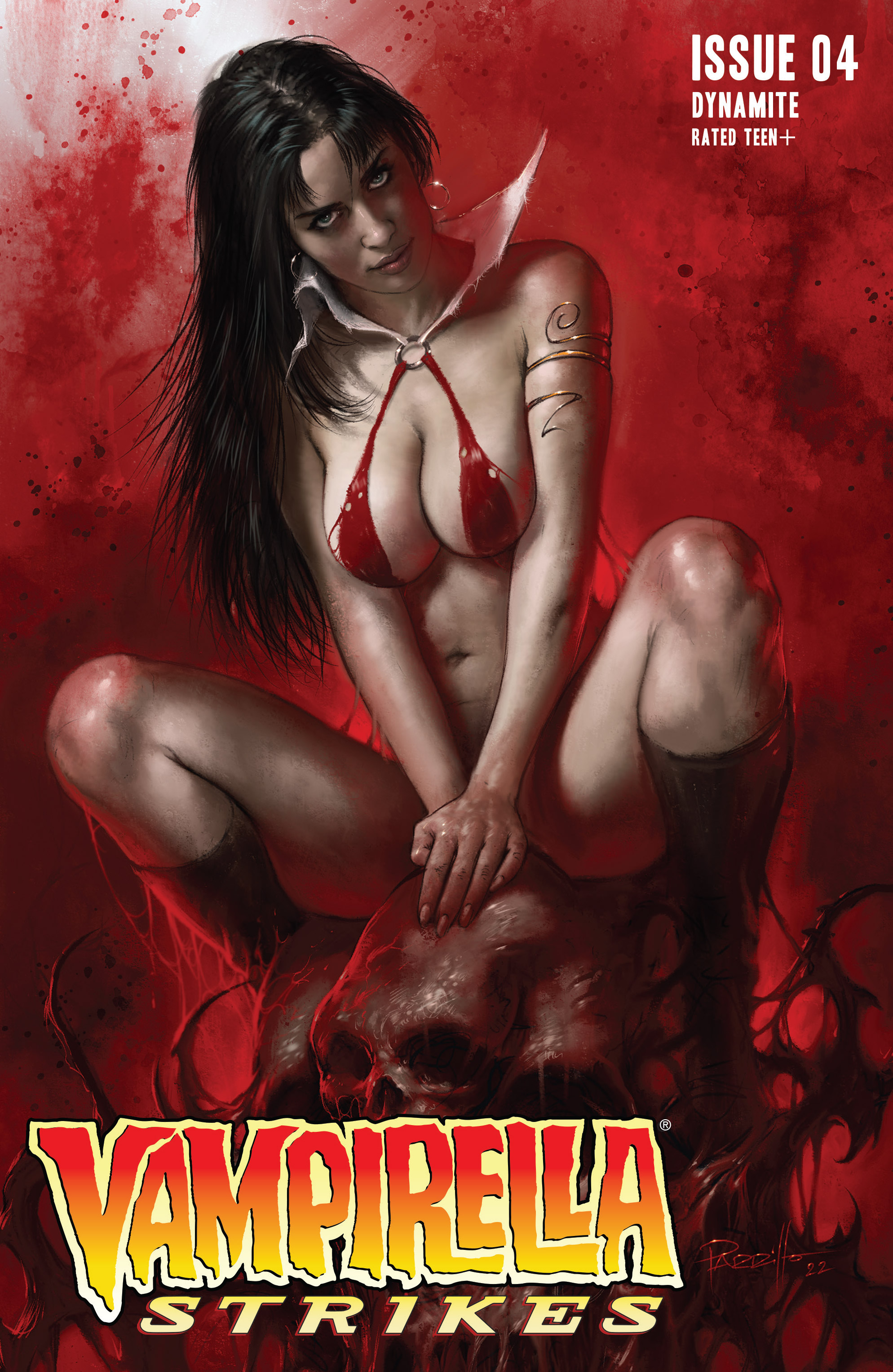 Read online Vampirella Strikes (2022) comic -  Issue #4 - 1