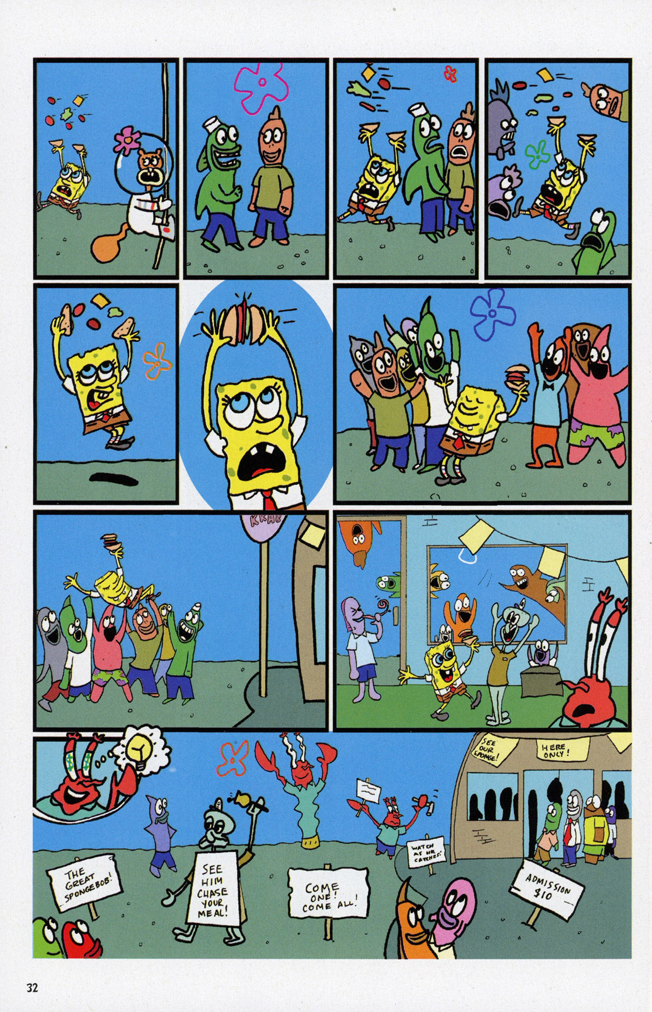 Read online SpongeBob Comics comic -  Issue #51 - 33