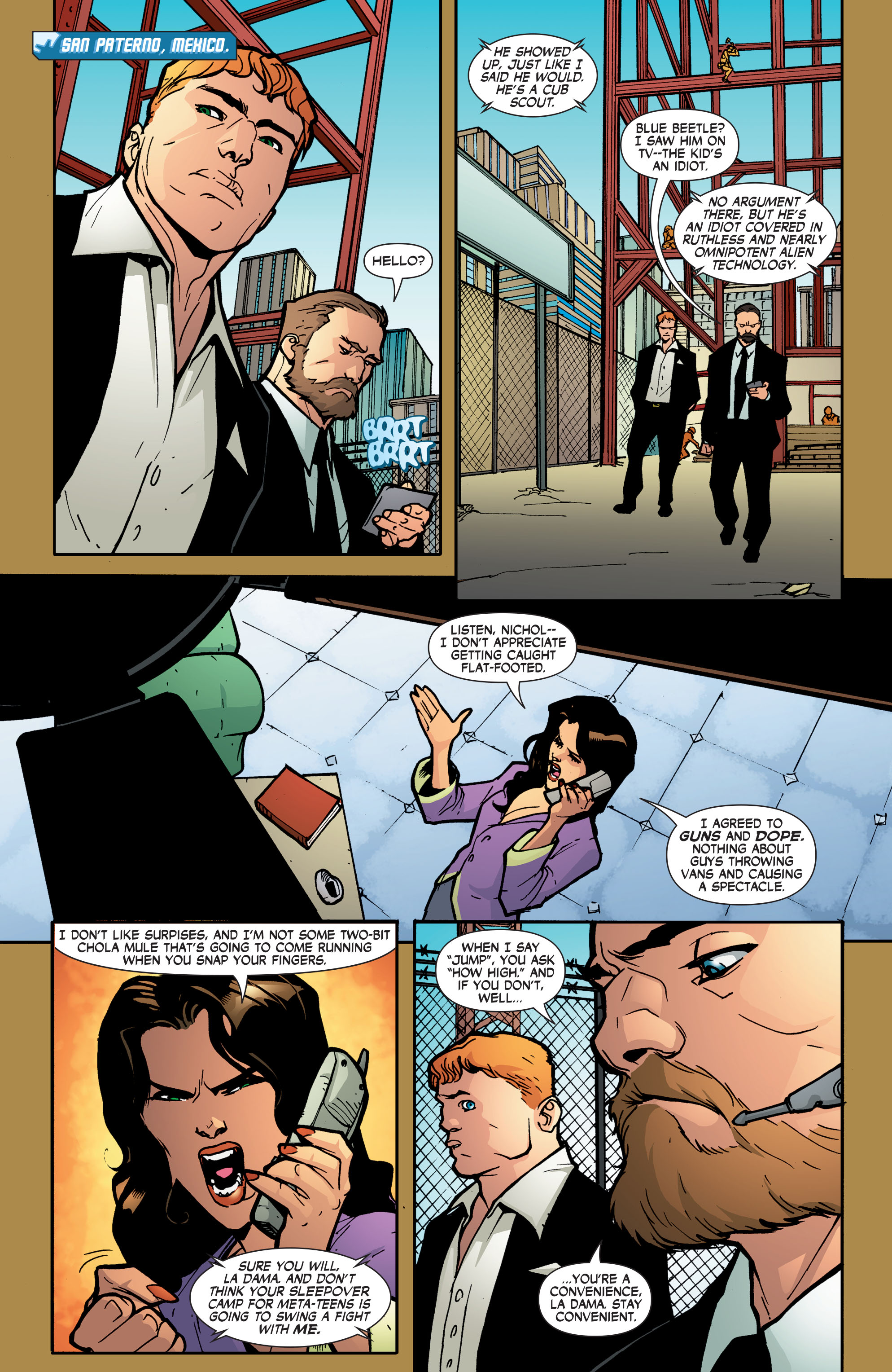 Read online Blue Beetle (2006) comic -  Issue #30 - 6