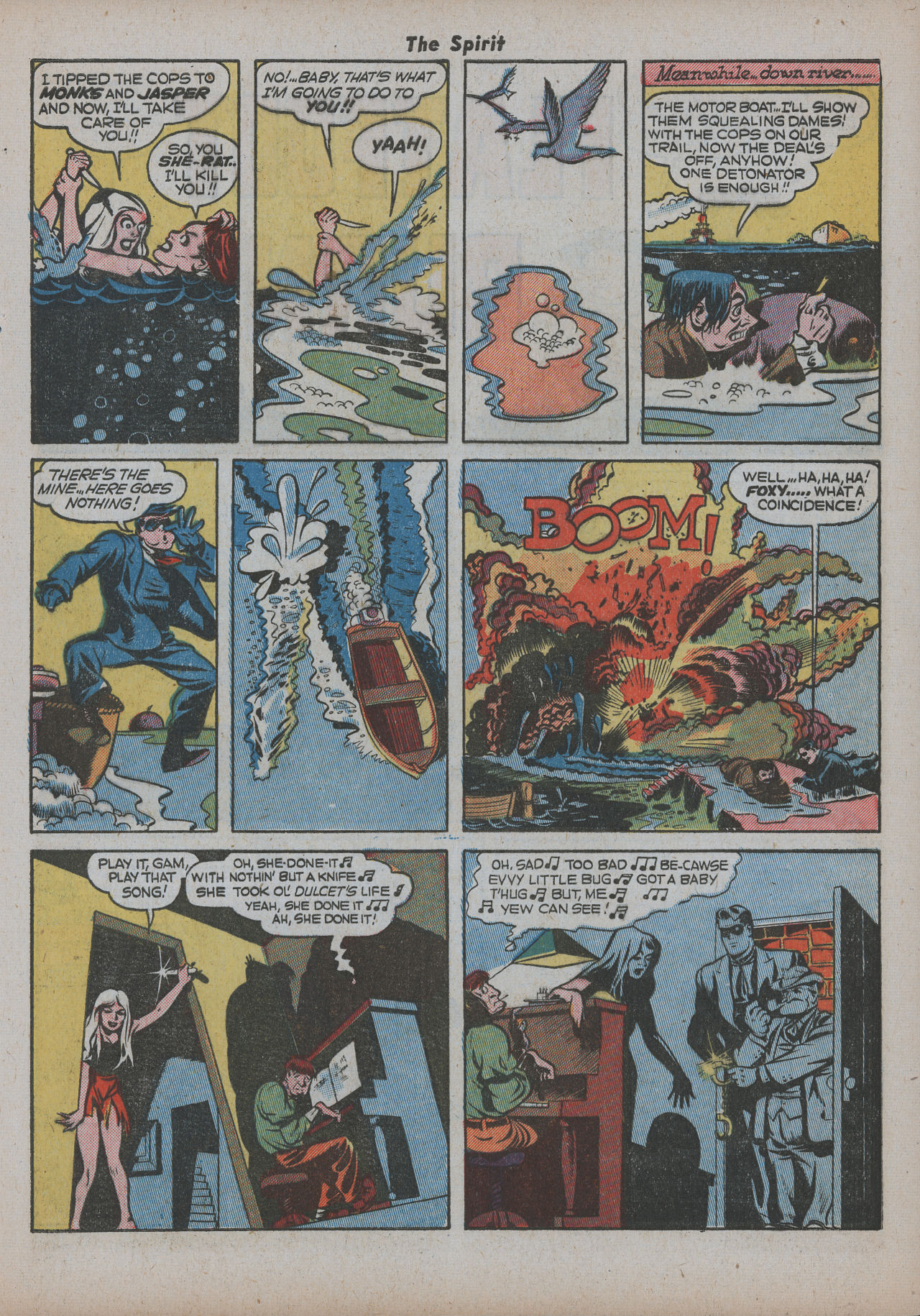 Read online The Spirit (1944) comic -  Issue #22 - 17