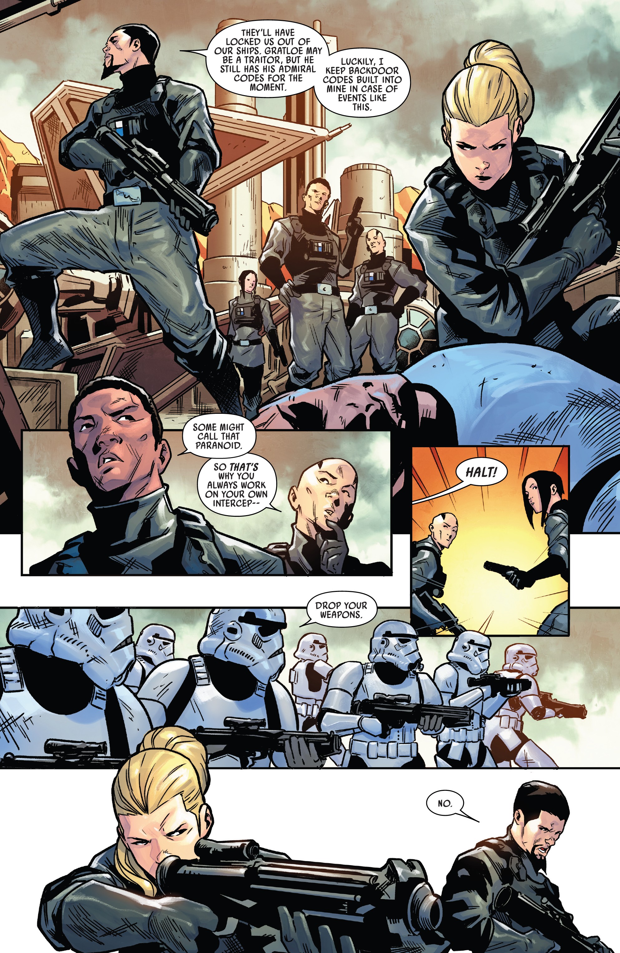 Read online Star Wars: Tie Fighter comic -  Issue #3 - 4