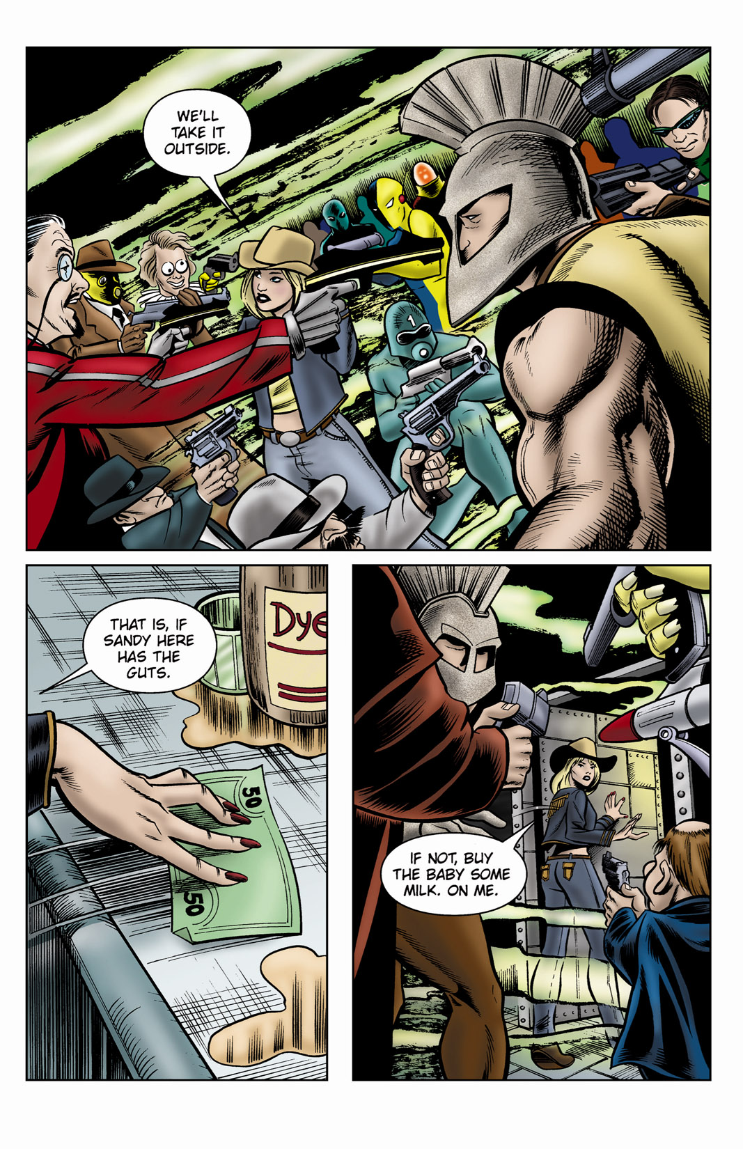 Read online SideChicks comic -  Issue #3 - 6