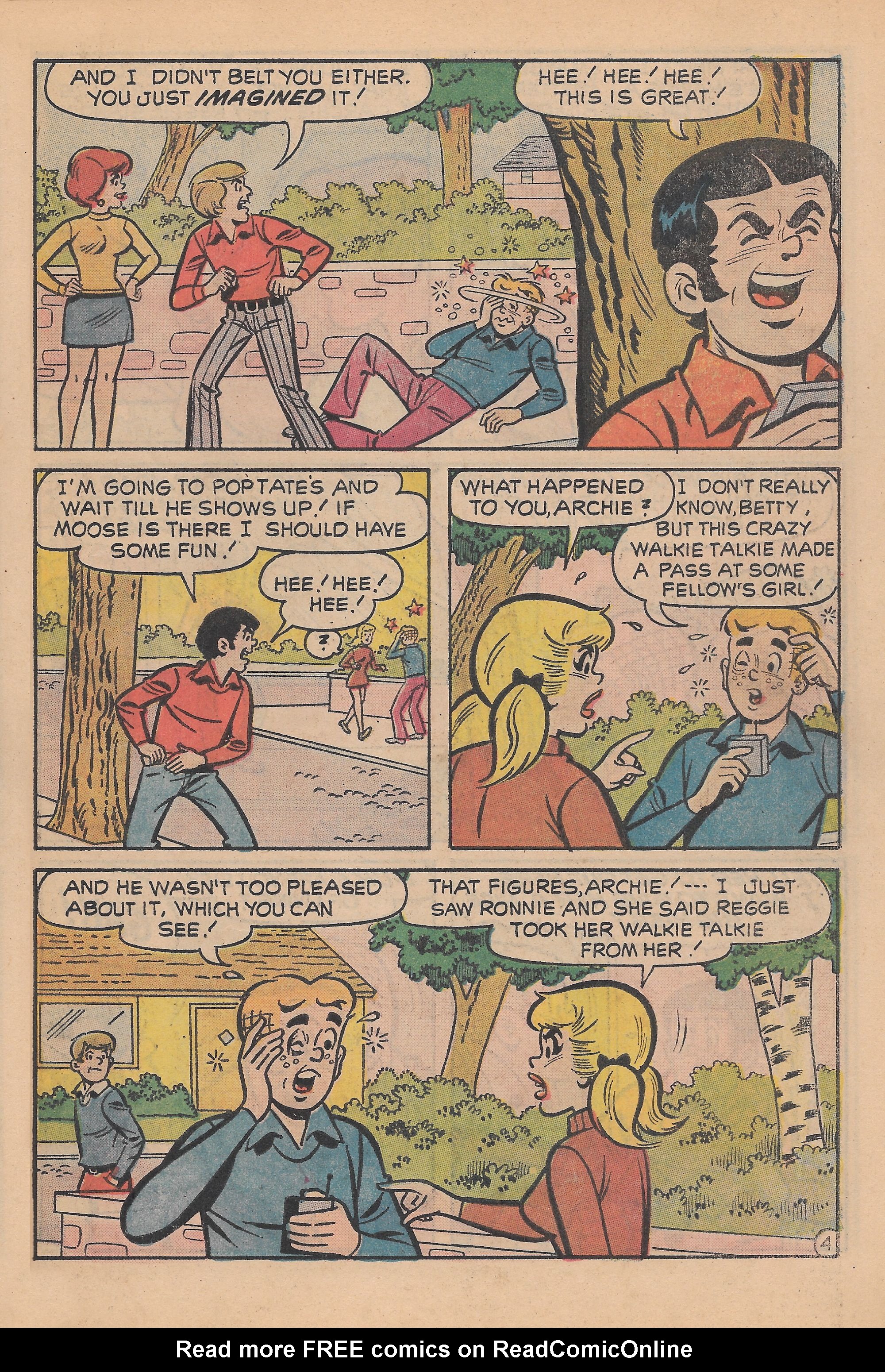 Read online Reggie and Me (1966) comic -  Issue #65 - 31
