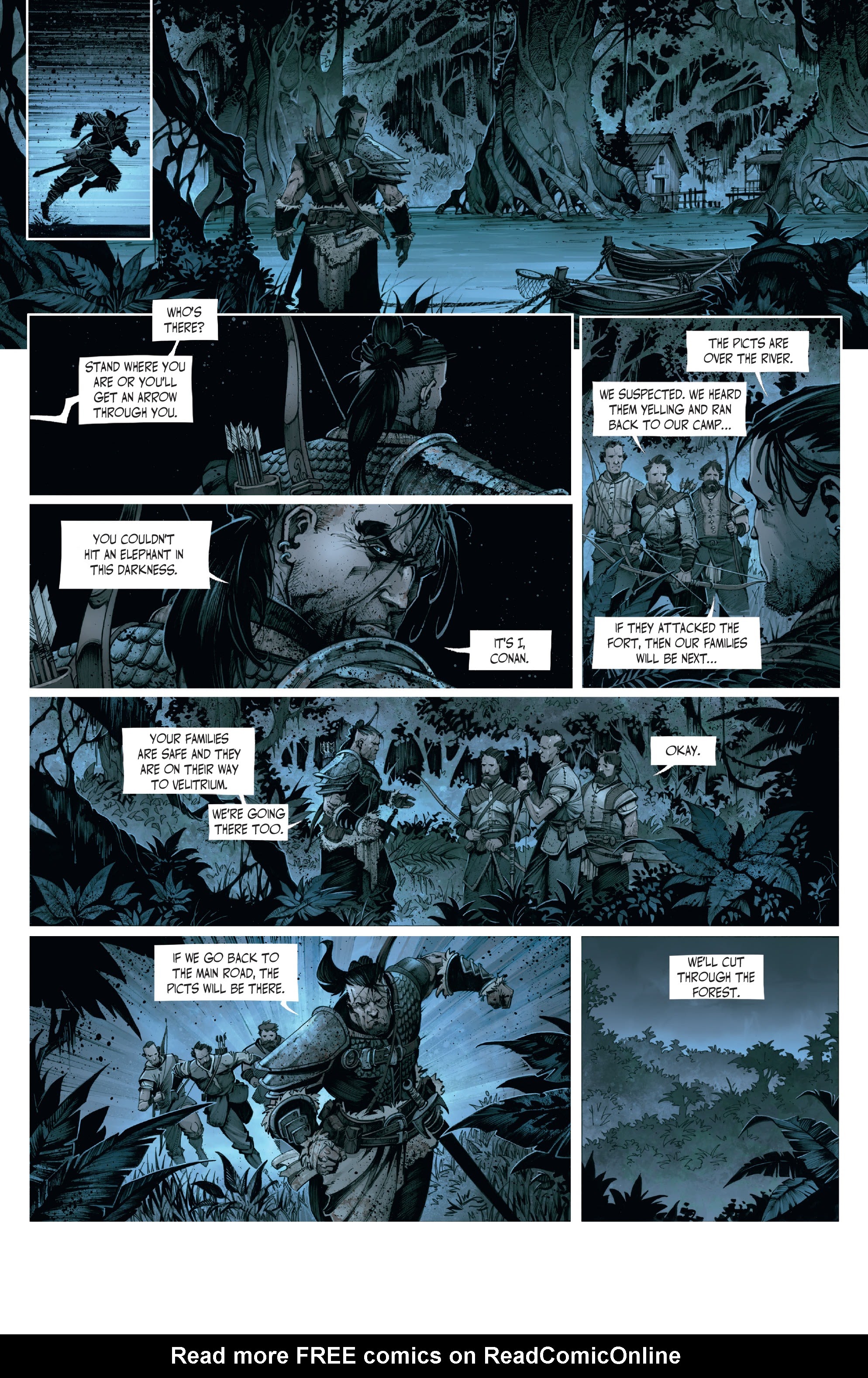 Read online The Cimmerian: Beyond The Black River comic -  Issue #2 - 16