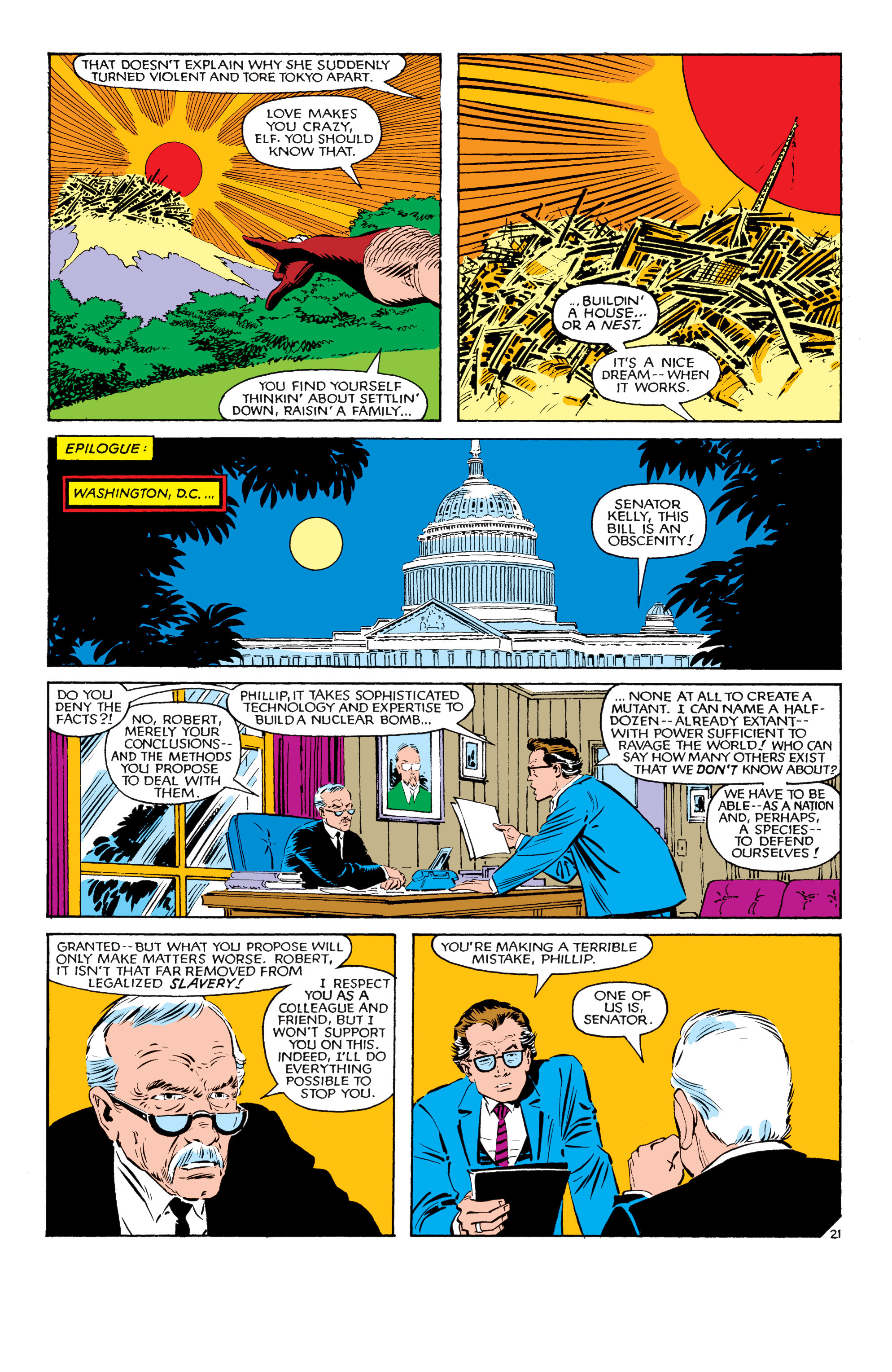 Read online Uncanny X-Men (1963) comic -  Issue #181 - 21