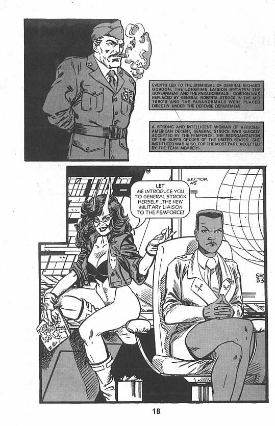 Read online Femforce: Timelines comic -  Issue #1 - 20