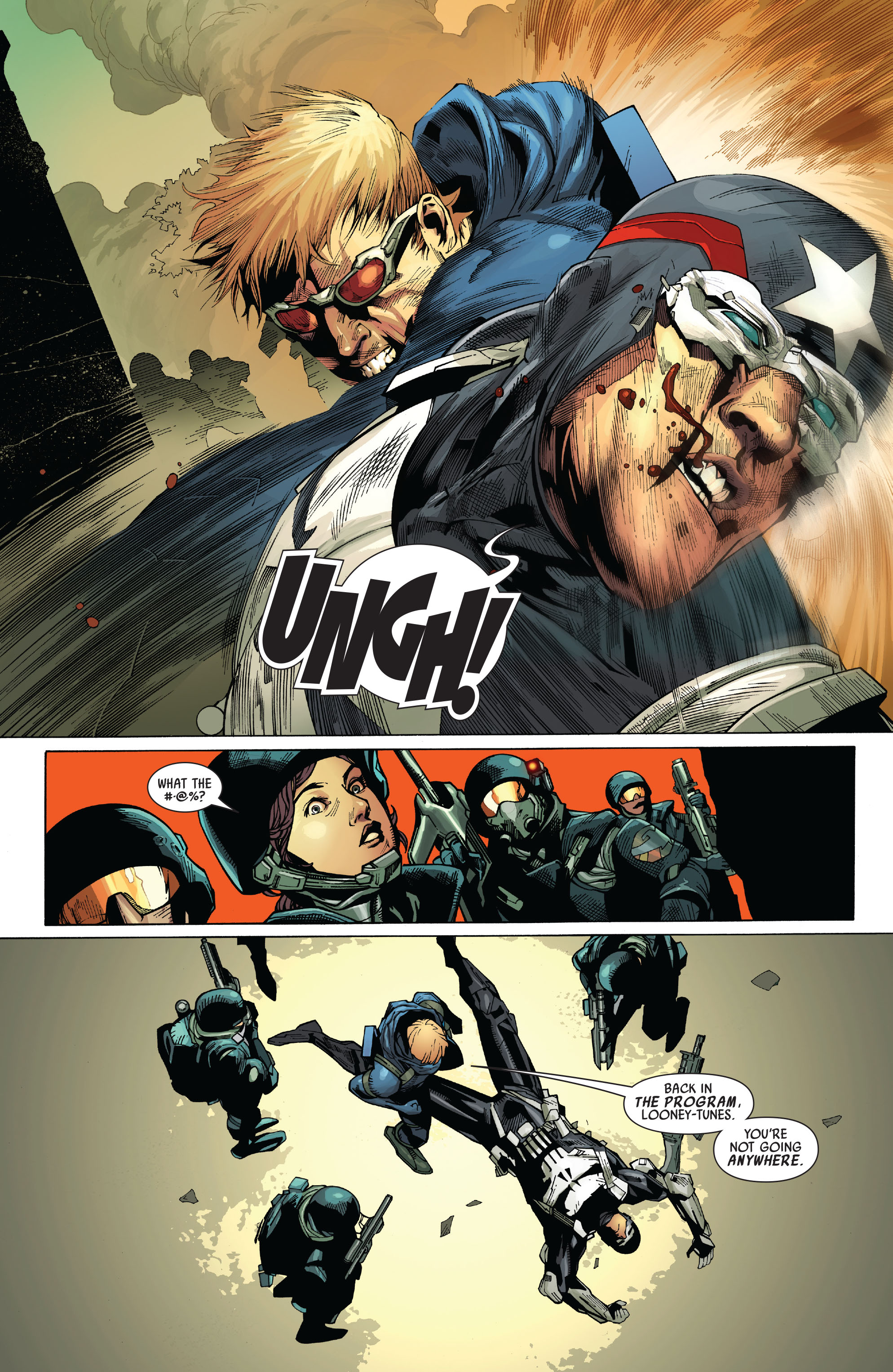 Read online Ultimate Avengers comic -  Issue #12 - 19