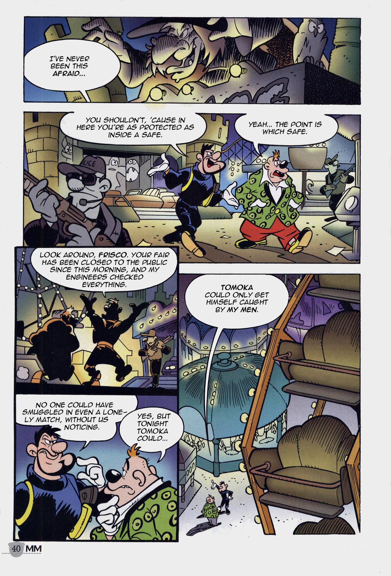Read online Mickey Mouse Mystery Magazine comic -  Issue #1 - 40