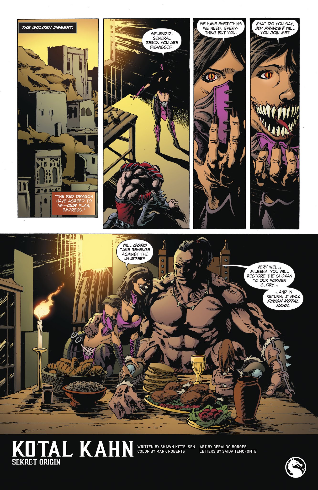Read online Mortal Kombat X [I] comic -  Issue # _TPB 1 - 67