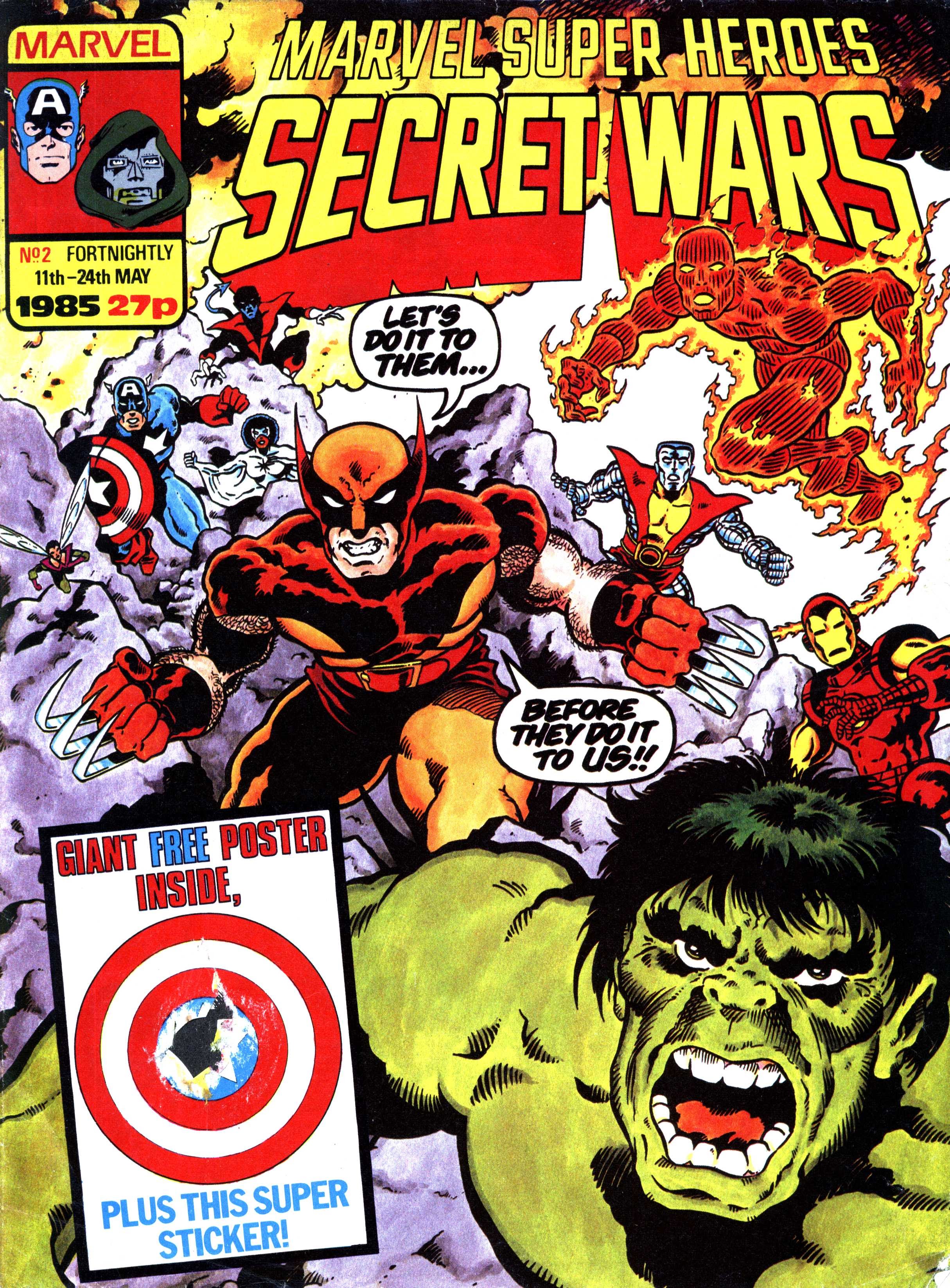 Read online Secret Wars (1985) comic -  Issue #2 - 1