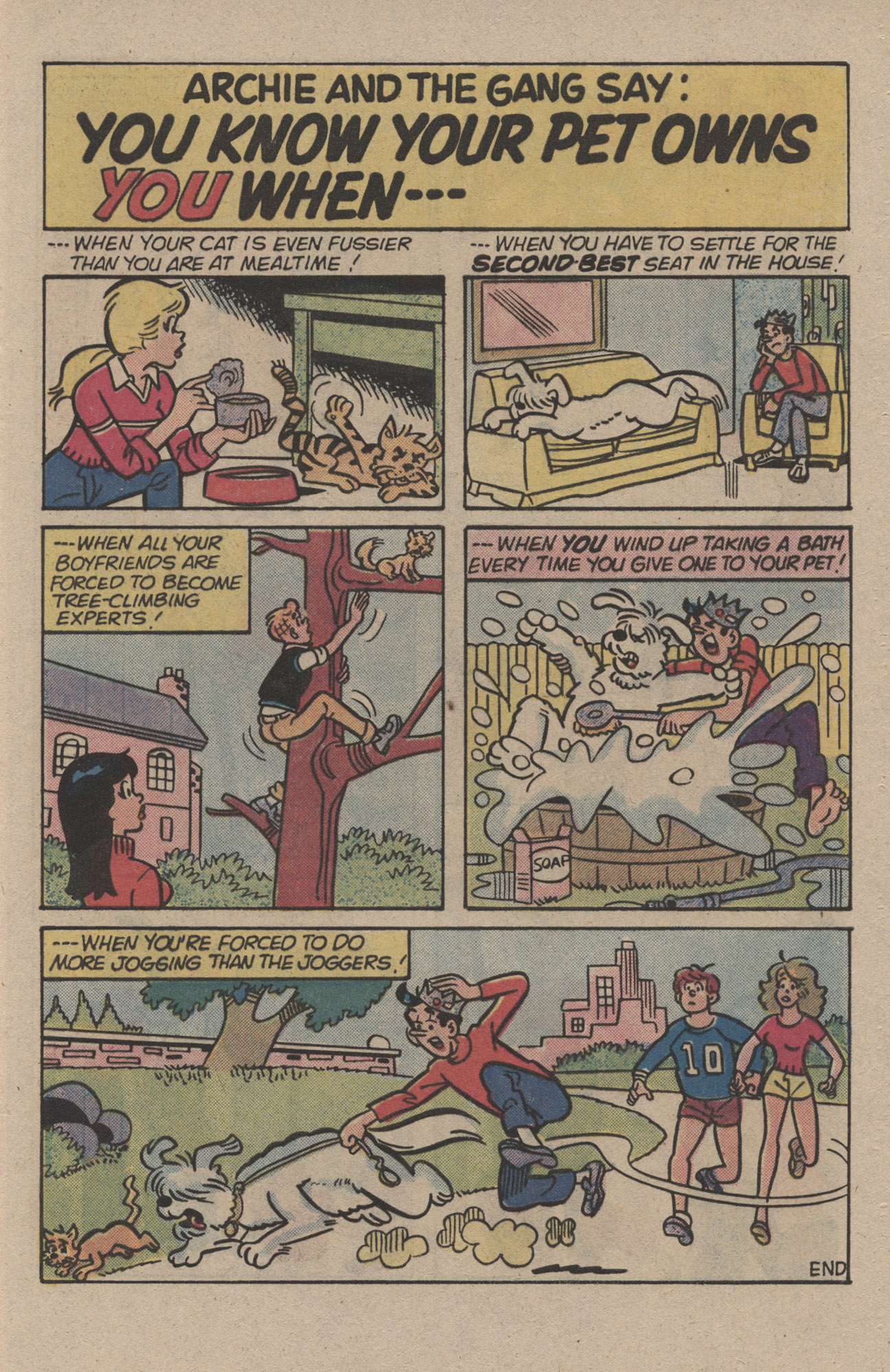 Read online Archie's Joke Book Magazine comic -  Issue #285 - 5