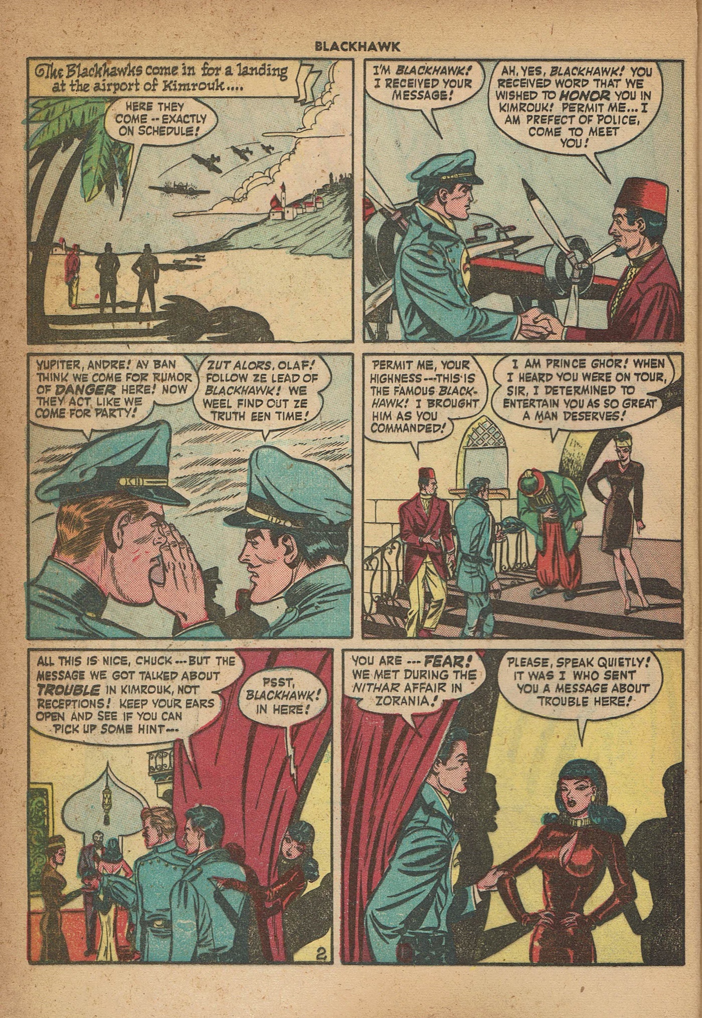 Read online Blackhawk (1957) comic -  Issue #13 - 16