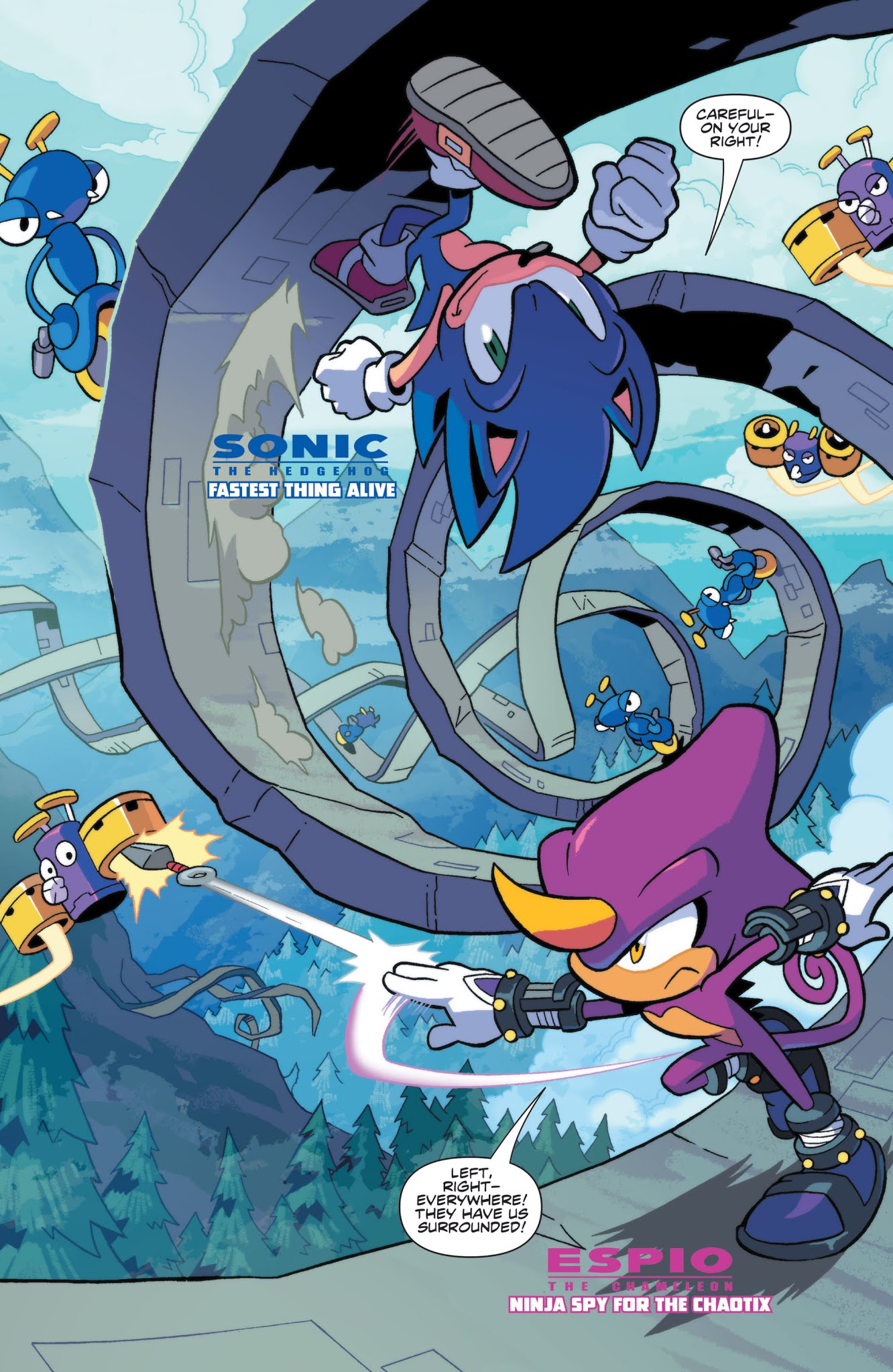 Read online Sonic the Hedgehog (2018) comic -  Issue #5 - 5