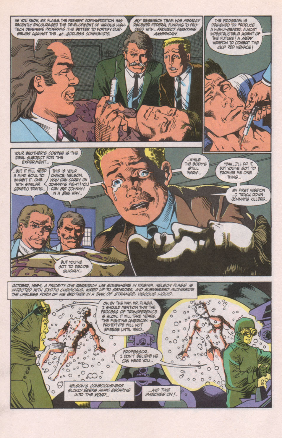 Read online Fighting American (1994) comic -  Issue #1 - 15