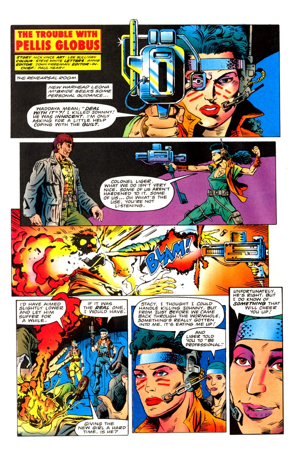 Read online Warheads comic -  Issue #2 - 19