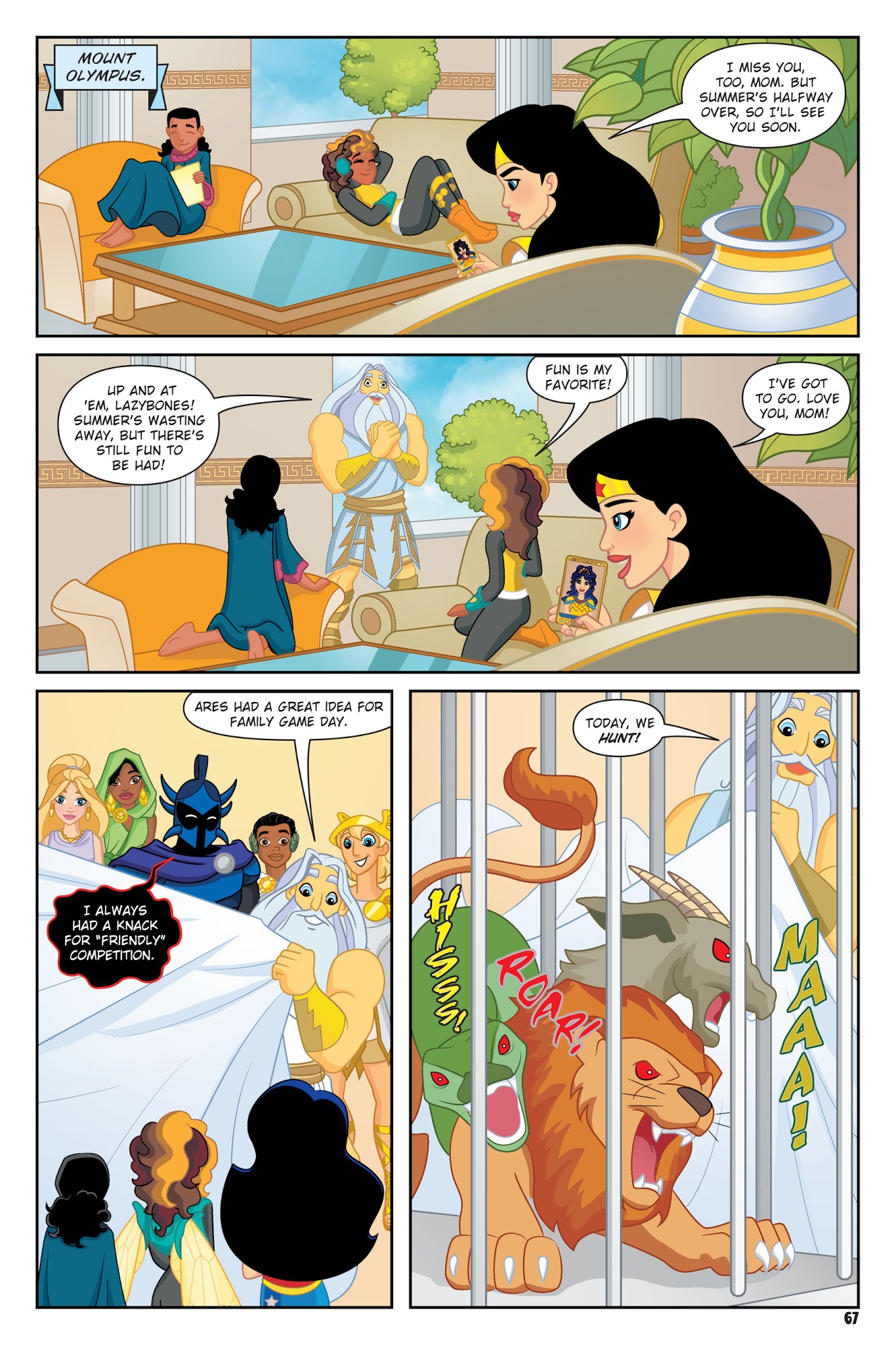 Read online DC Super Hero Girls: Summer Olympus comic -  Issue # TPB - 65
