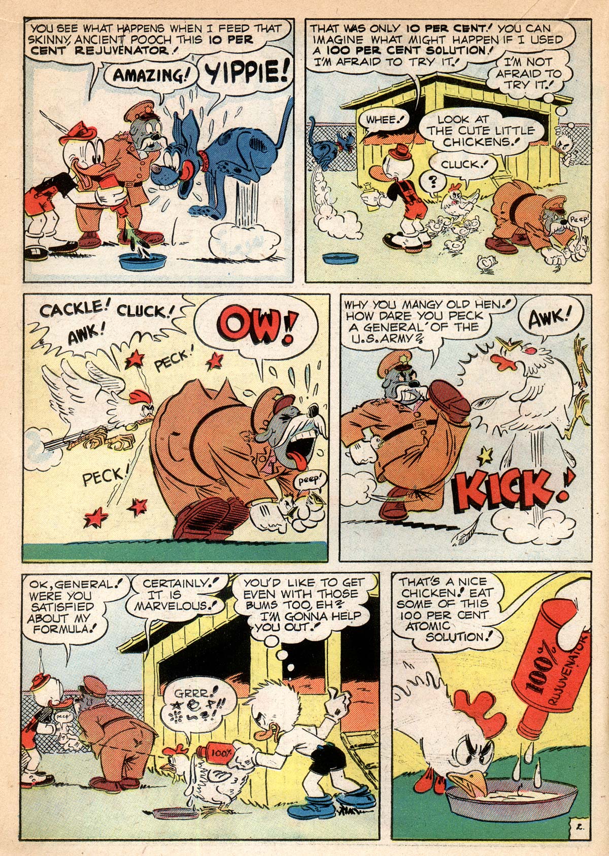 Read online Super Duck Comics comic -  Issue #35 - 28