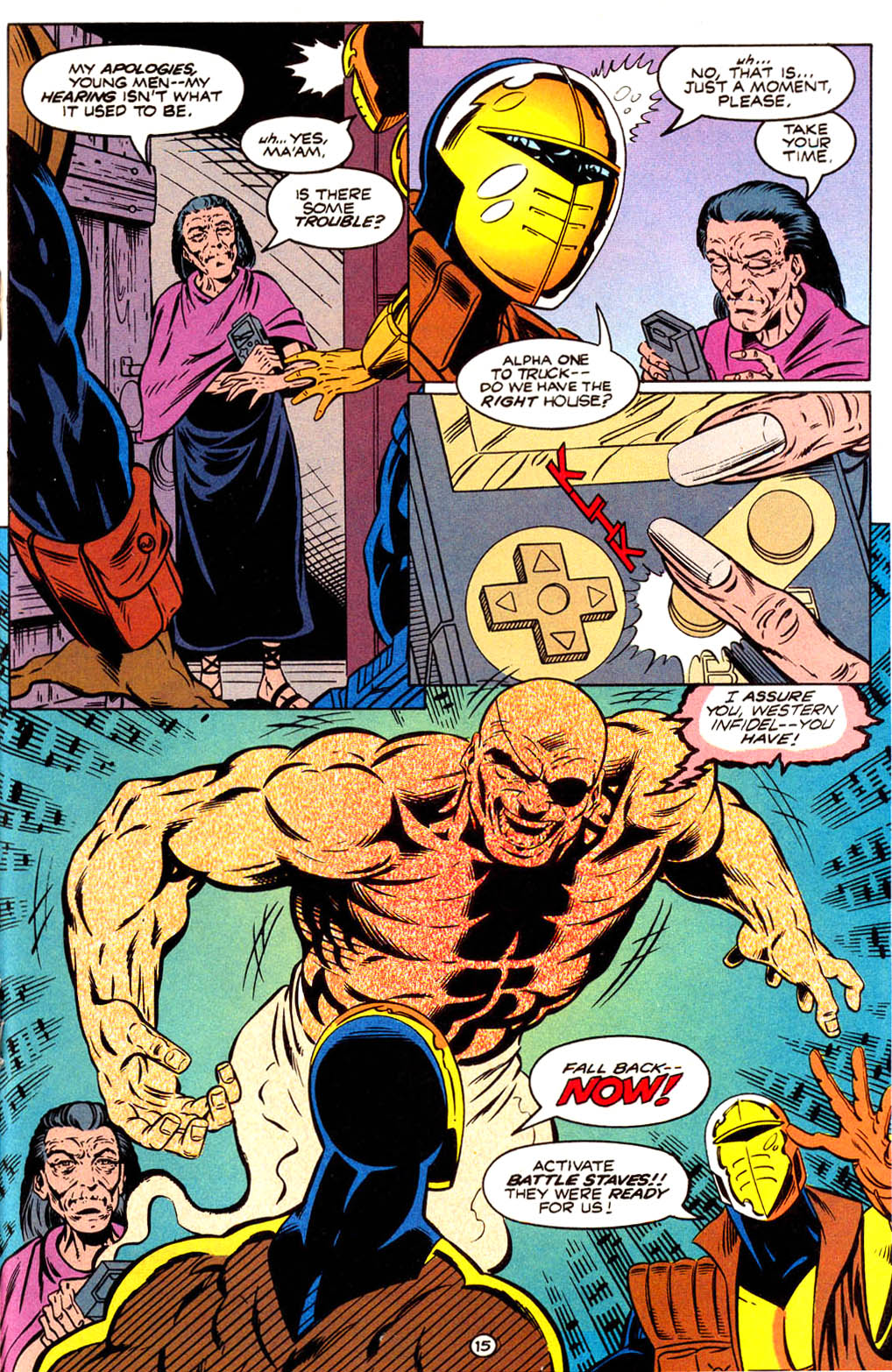 Read online Outsiders (1993) comic -  Issue #5 - 16