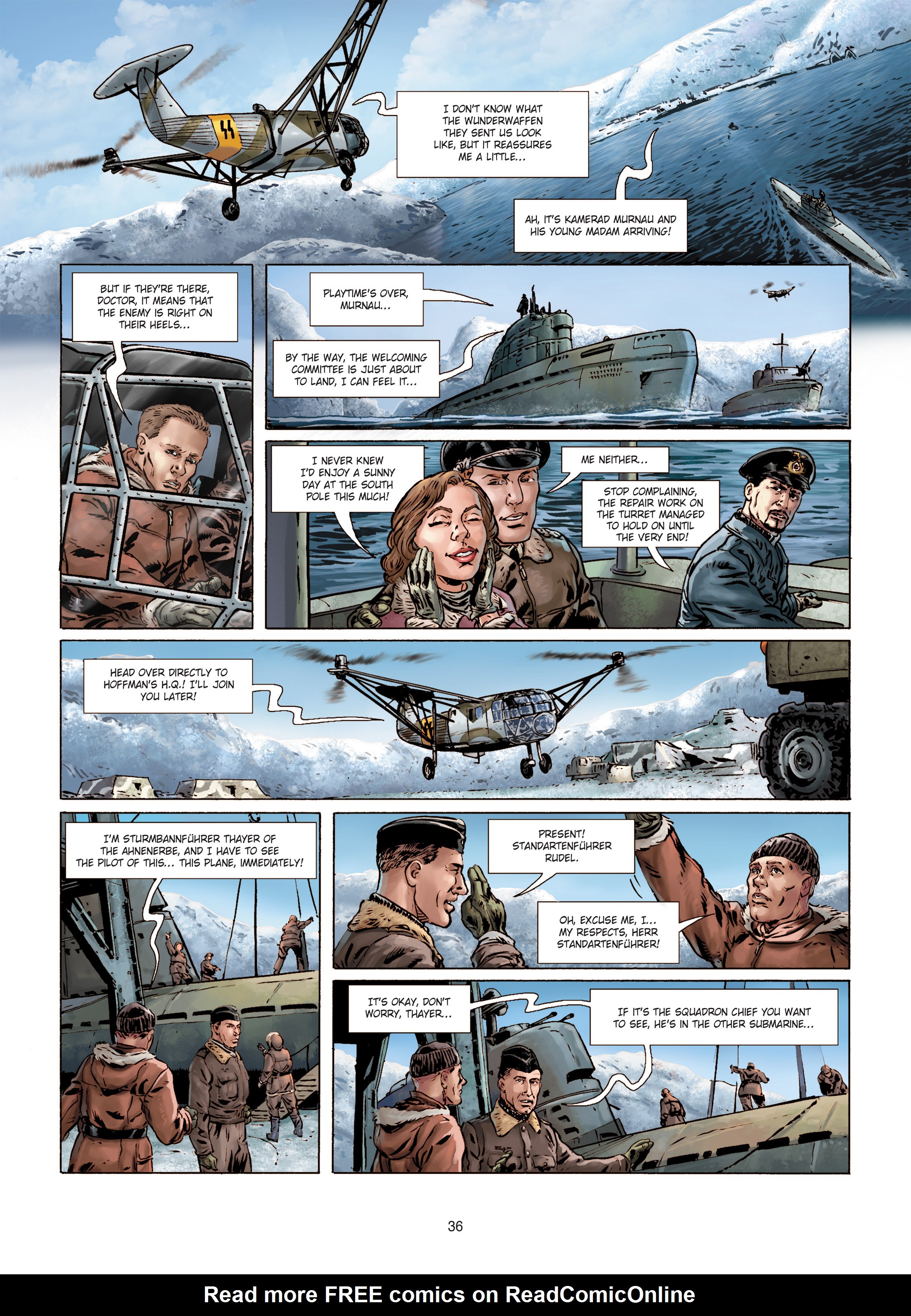 Read online Wunderwaffen comic -  Issue #6 - 36