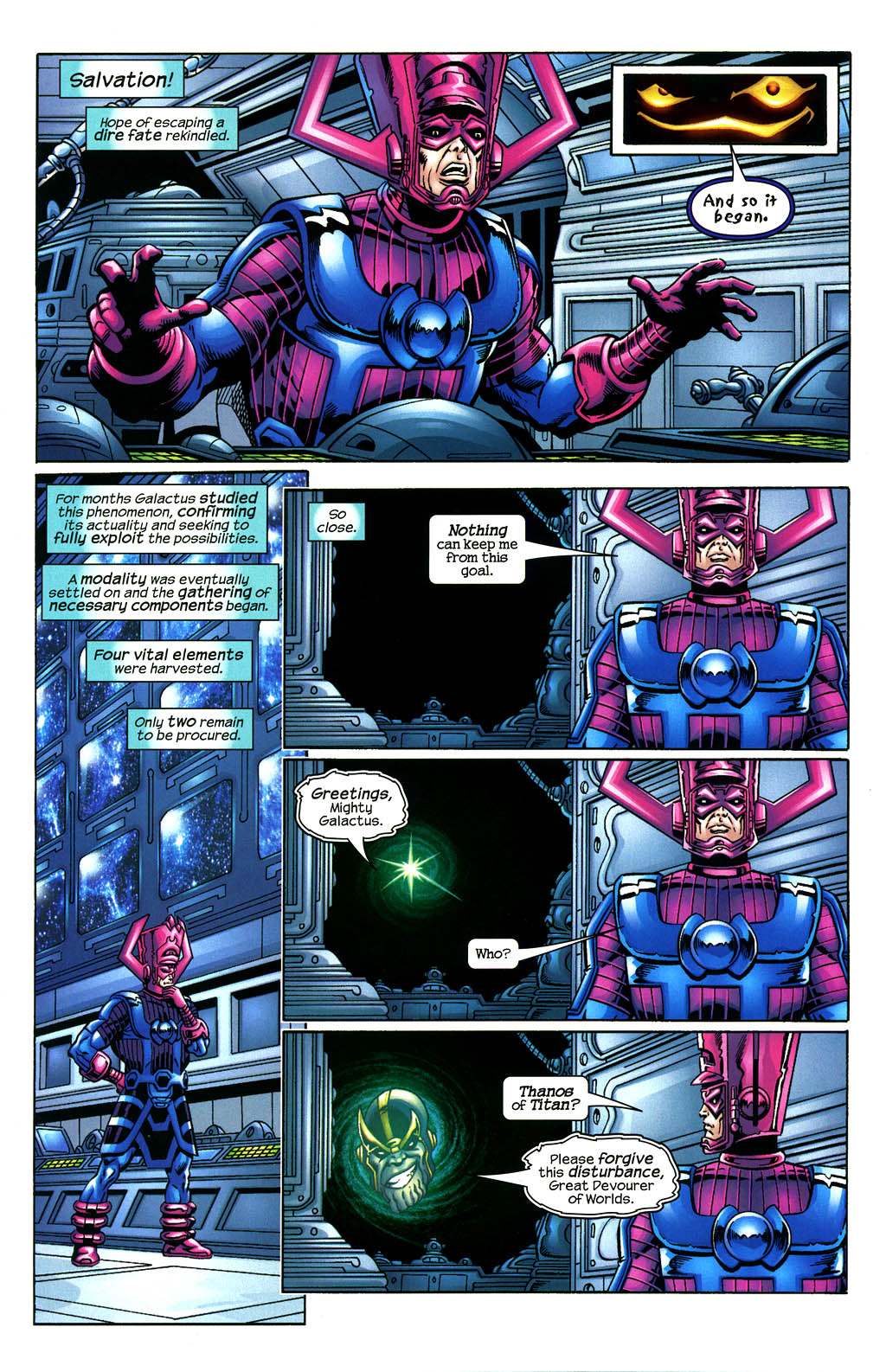 Read online Thanos (2003) comic -  Issue #3 - 8