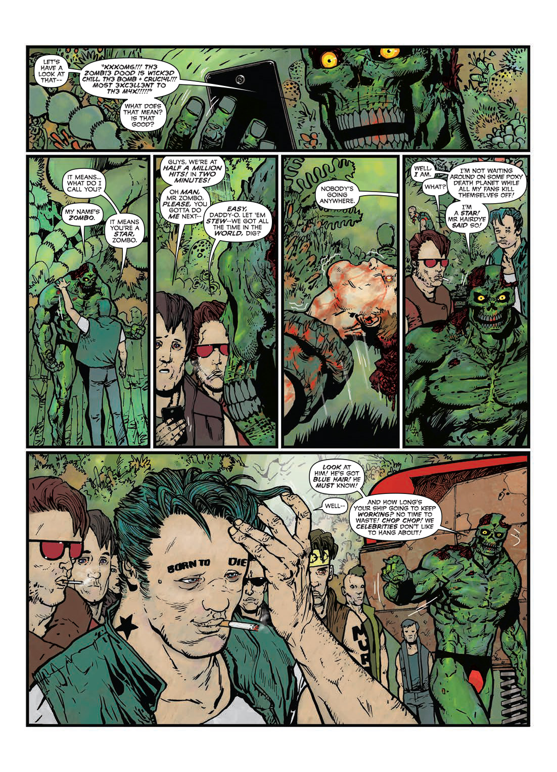 Read online Zombo comic -  Issue # TPB 1 - 57