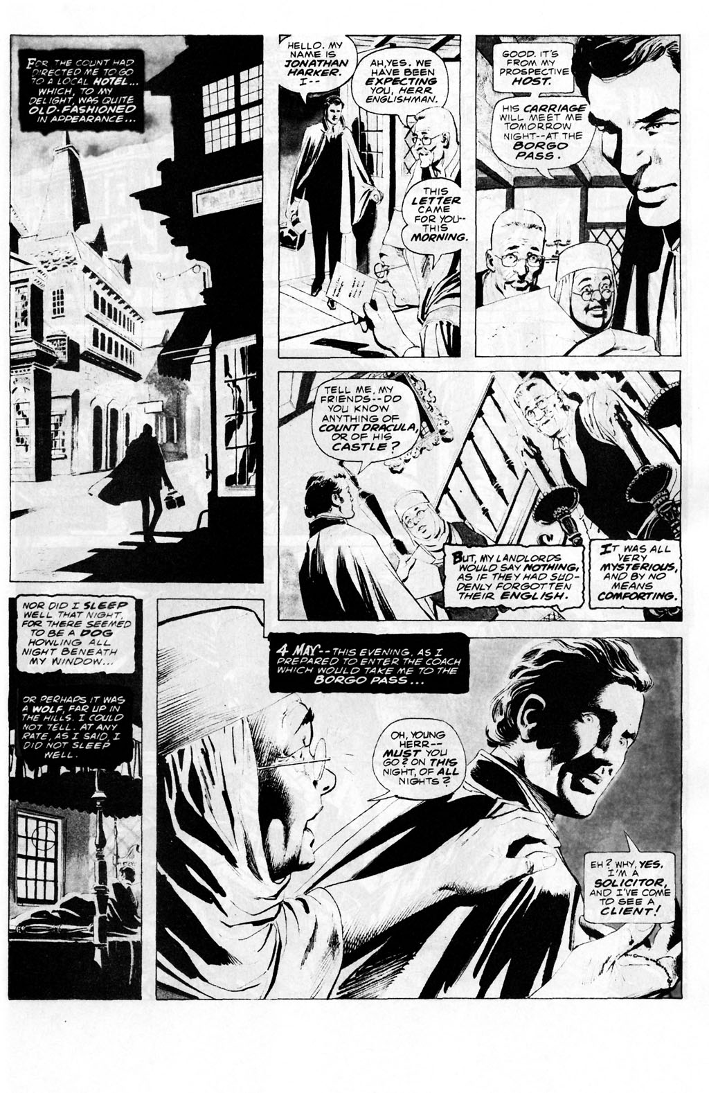 Read online Stoker's Dracula comic -  Issue #1 - 5