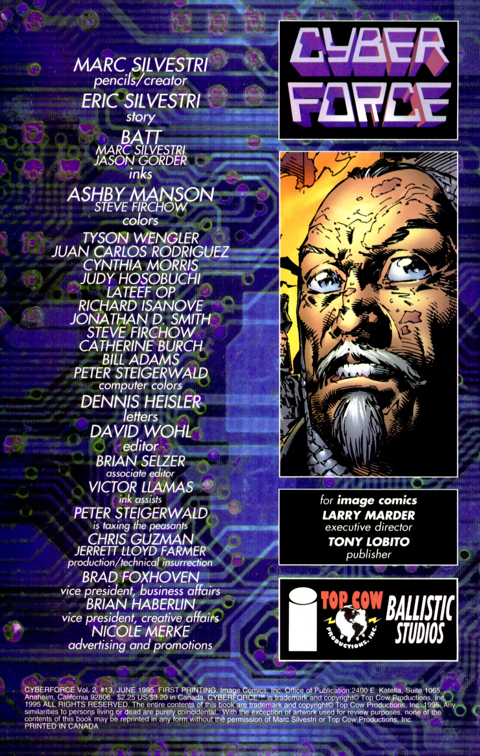 Cyberforce (1993) Issue #13 #13 - English 2