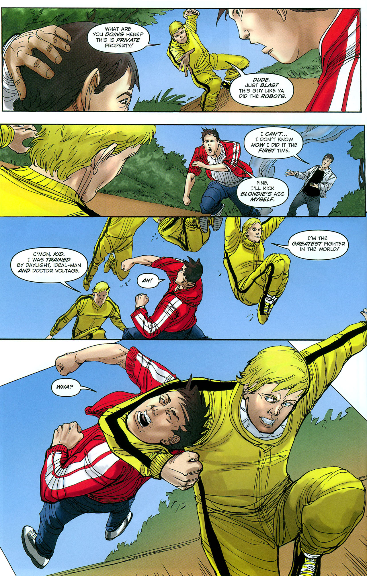 Read online Necessary Evil comic -  Issue #6 - 18