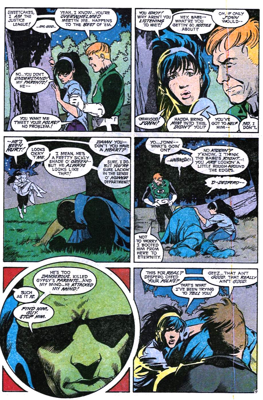 Read online Justice League America comic -  Issue #39 - 10