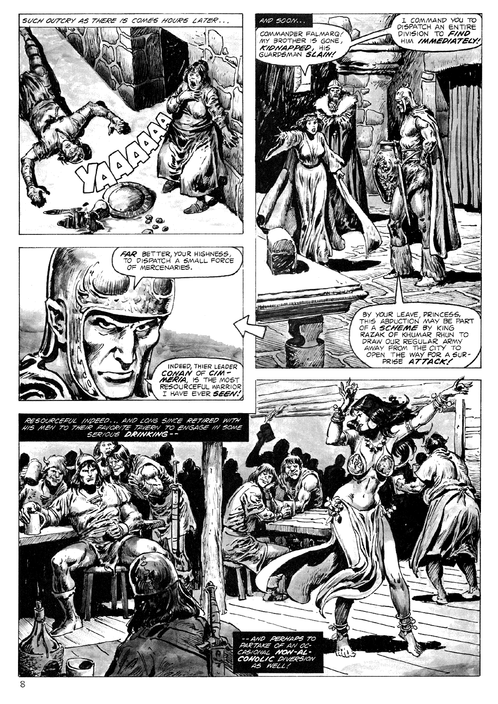 Read online The Savage Sword Of Conan comic -  Issue #71 - 8