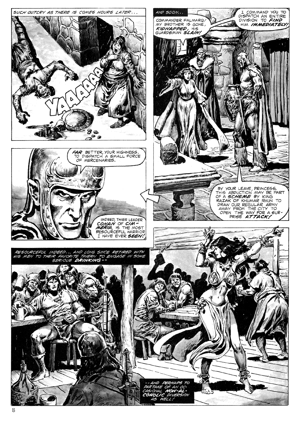 The Savage Sword Of Conan issue 71 - Page 8