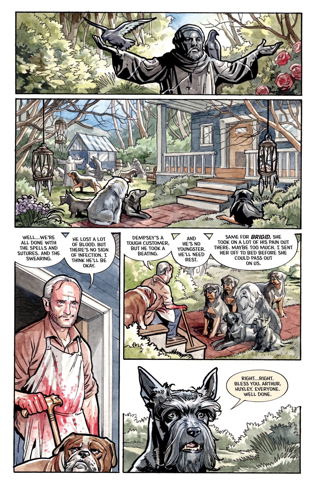 Read online Beasts of Burden: Wise Dogs and Eldritch Men comic -  Issue #2 - 9
