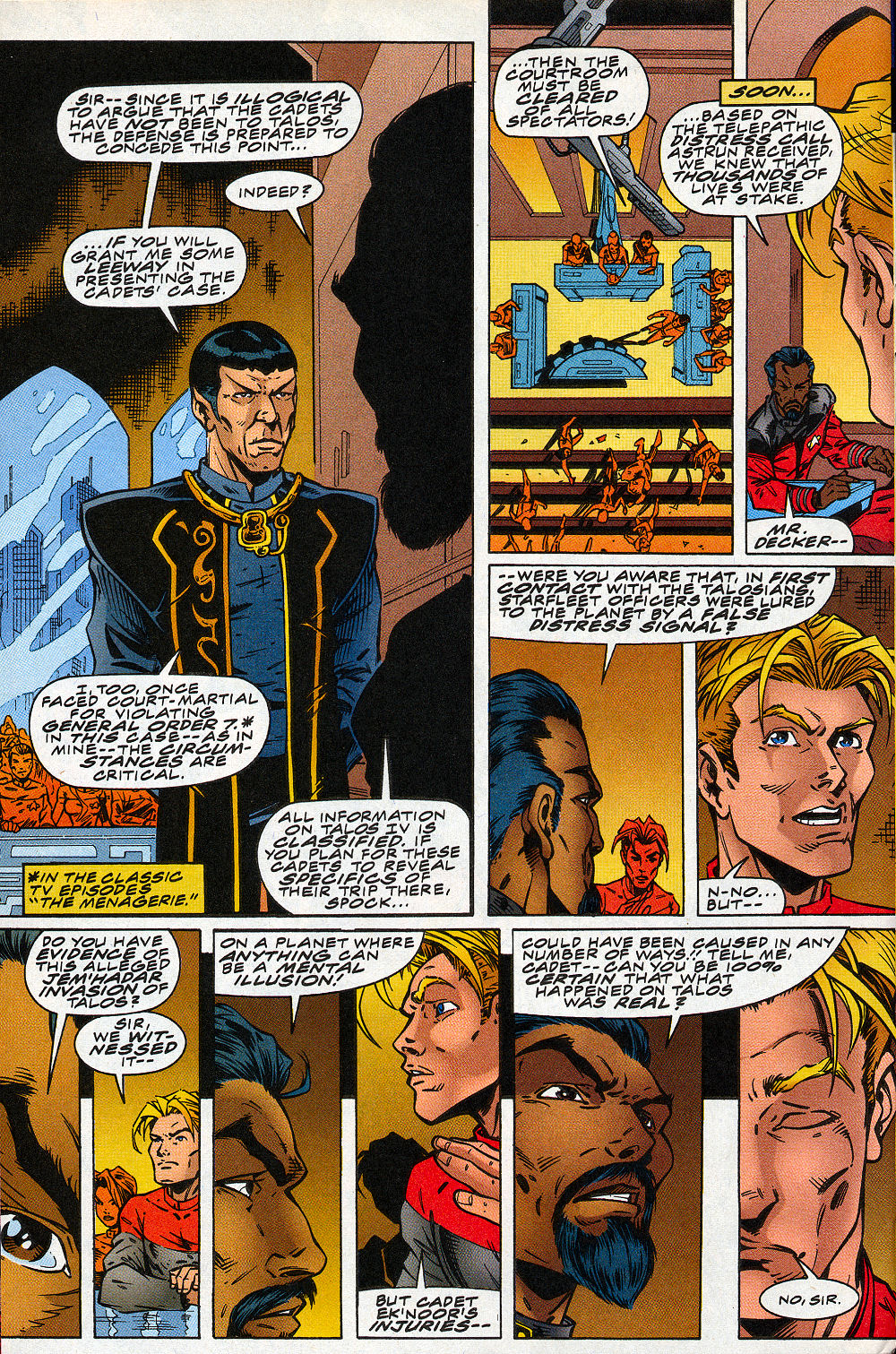 Read online Star Trek: Starfleet Academy (1996) comic -  Issue #11 - 7